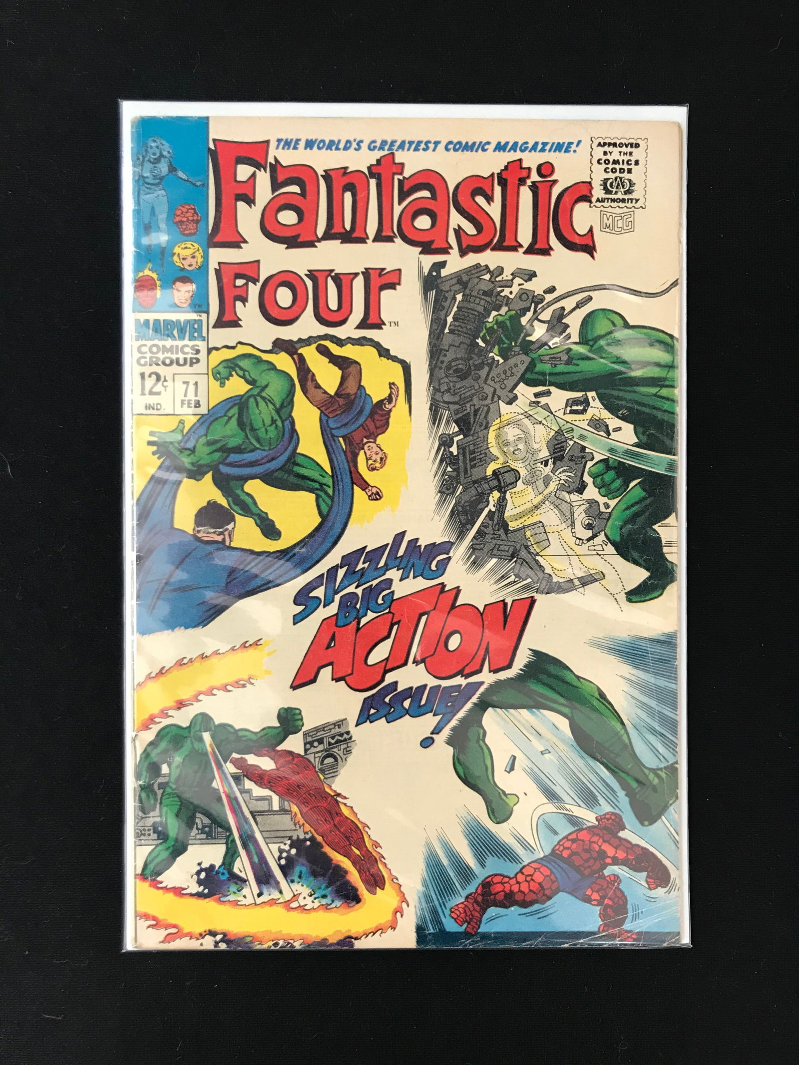 MARVEL COMICS NO.71 FANTASTIC FOUR (1 of 1)
