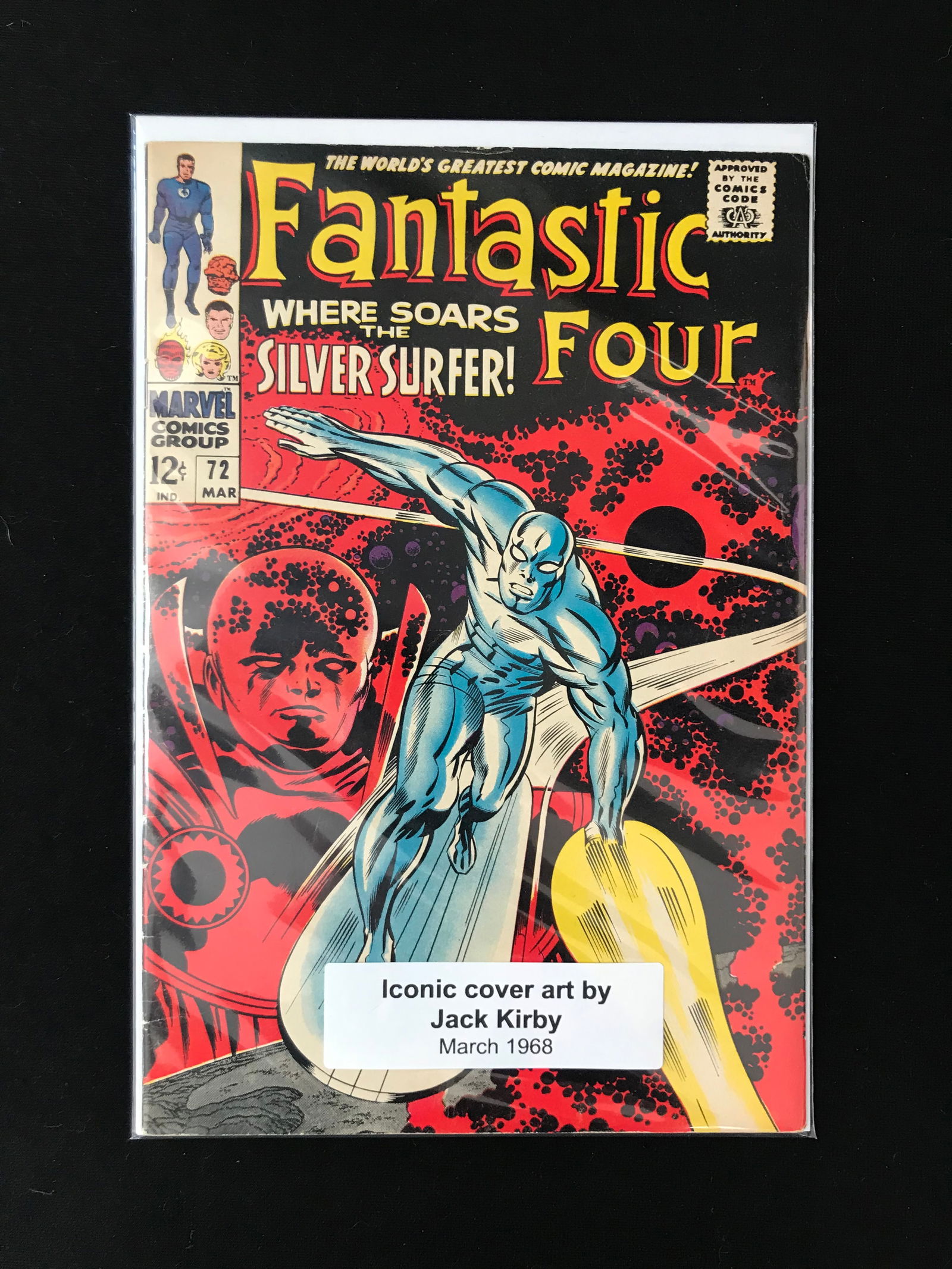 MARVEL COMICS NO.72 FANTASTIC FOUR (1 of 1)