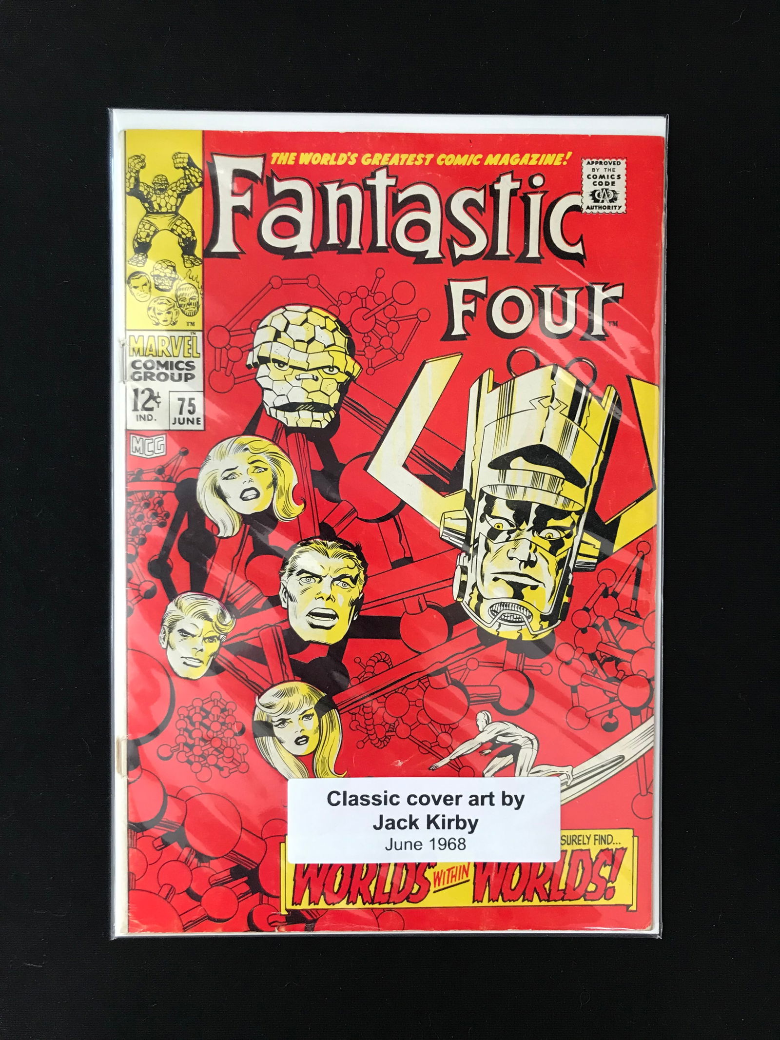 MARVEL COMICS NO.75 FANTASTIC FOUR (1 of 1)