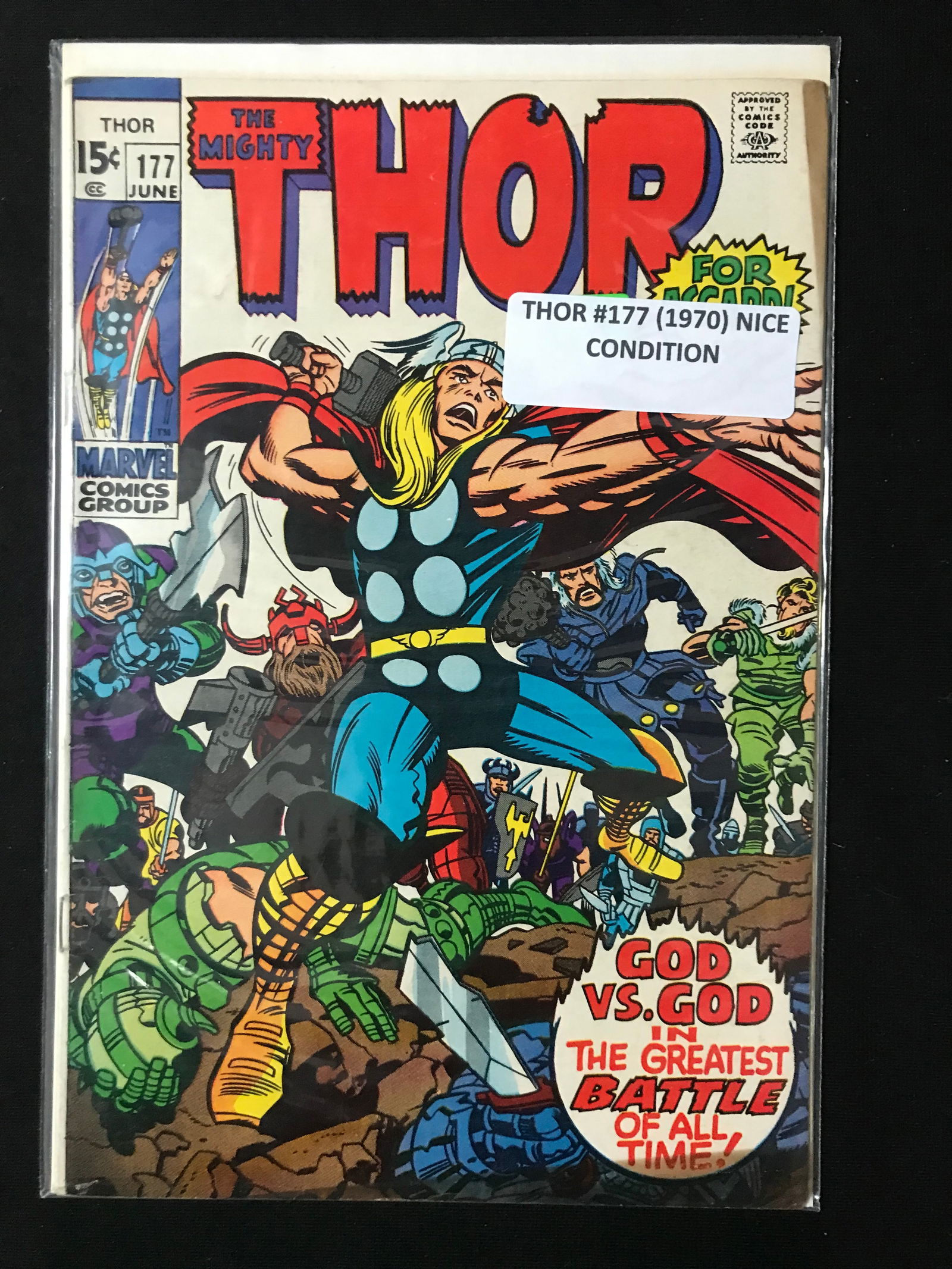 MARVEL COMICS NO.177 THE MIGHTY THOR (1 of 1)