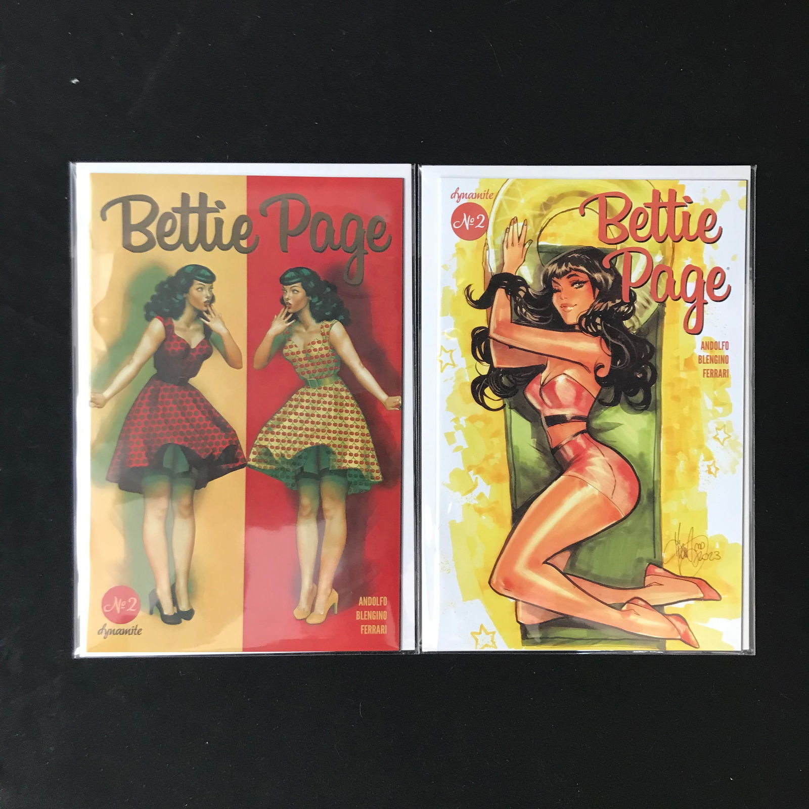 LOT OF 2 BETTIE PAGE COMICS (DYNAMITE COMICS) (1 of 1)