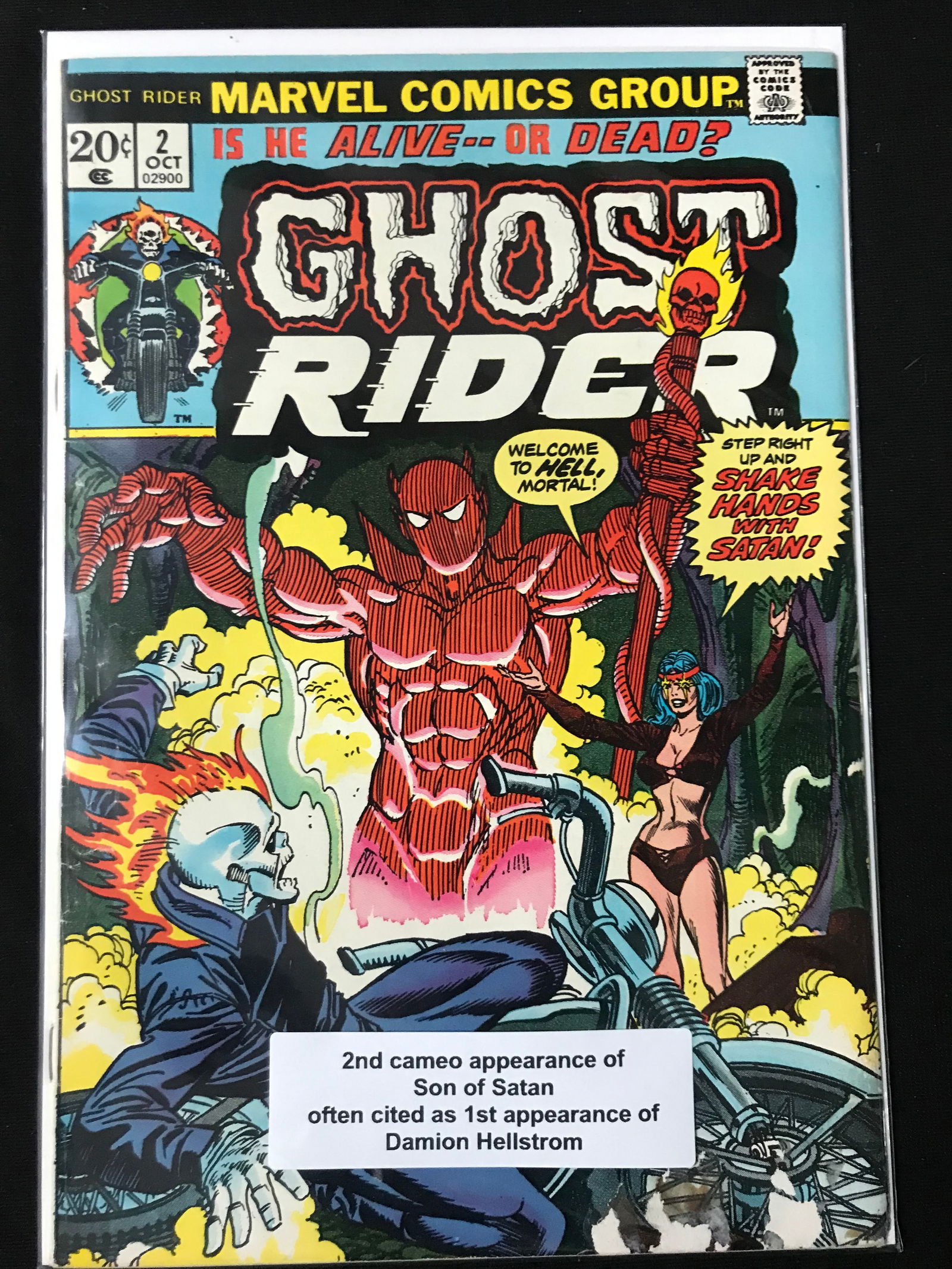 MARVEL COMICS NO.2 GHOST RIDER (1 of 1)