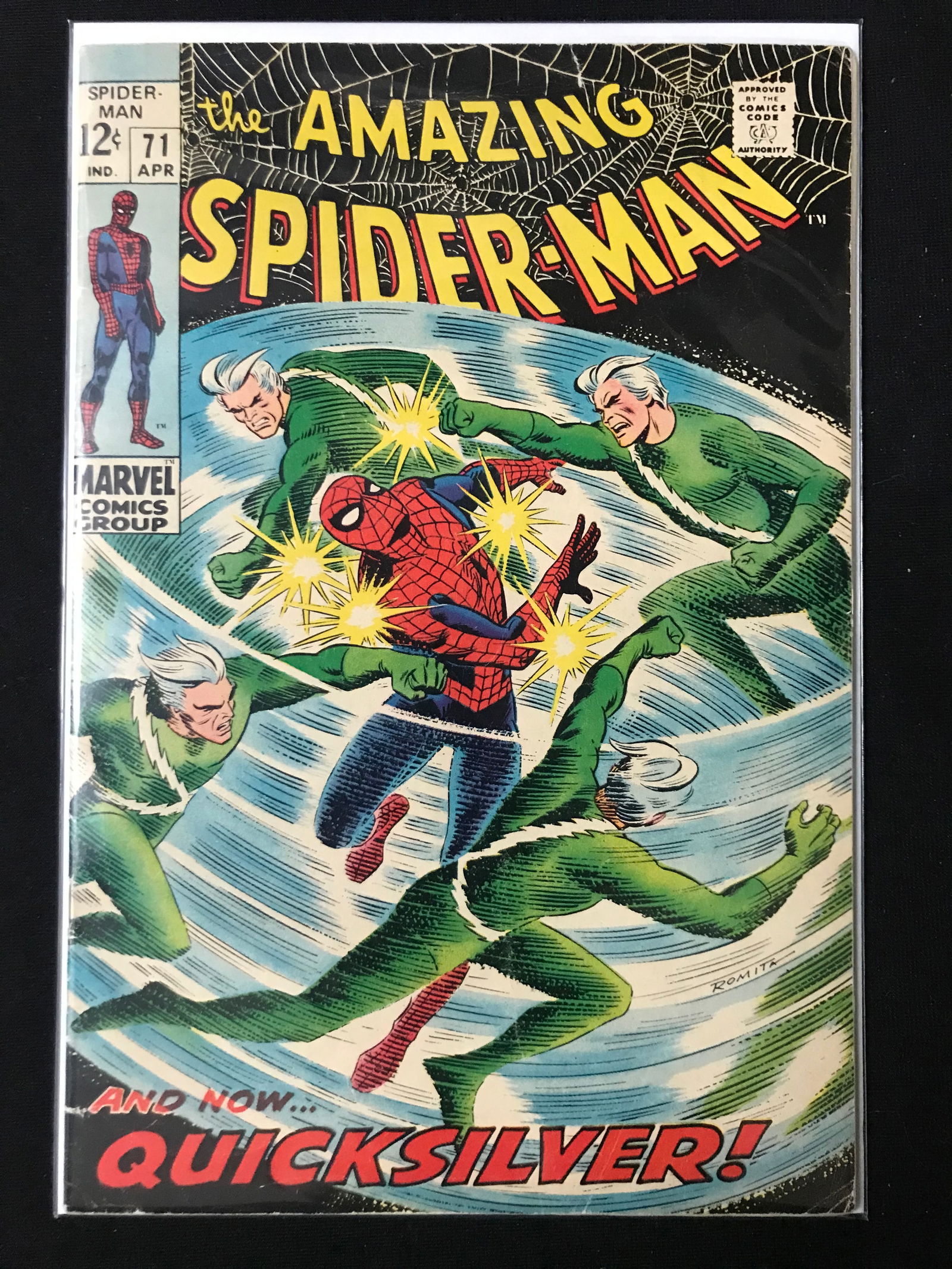 MARVEL COMICS NO.71 THE AMAZING SPIDERMAN (1 of 1)
