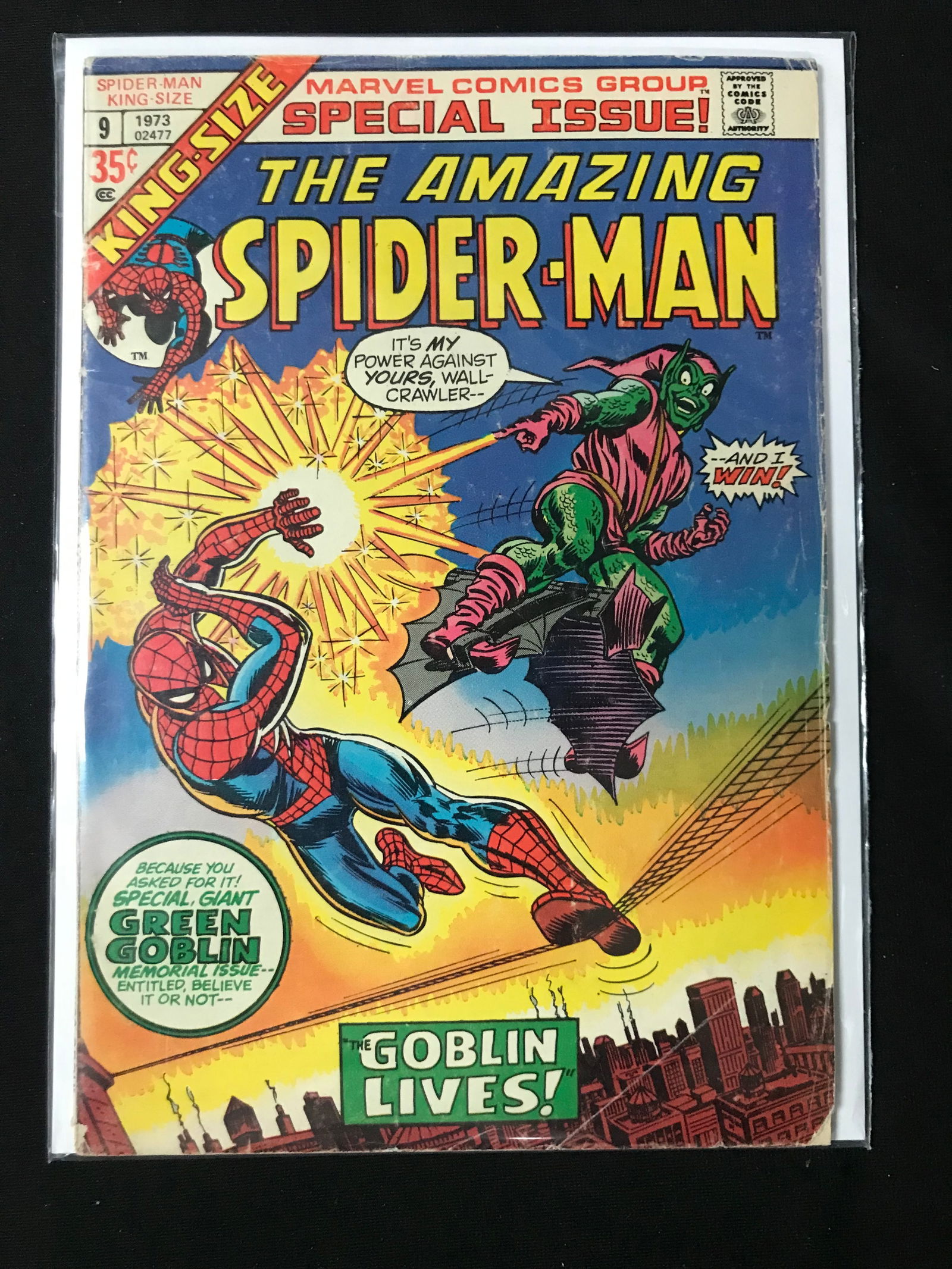 MARVEL COMICS NO.9 THE AMAZING SPIDERMAN (1 of 1)