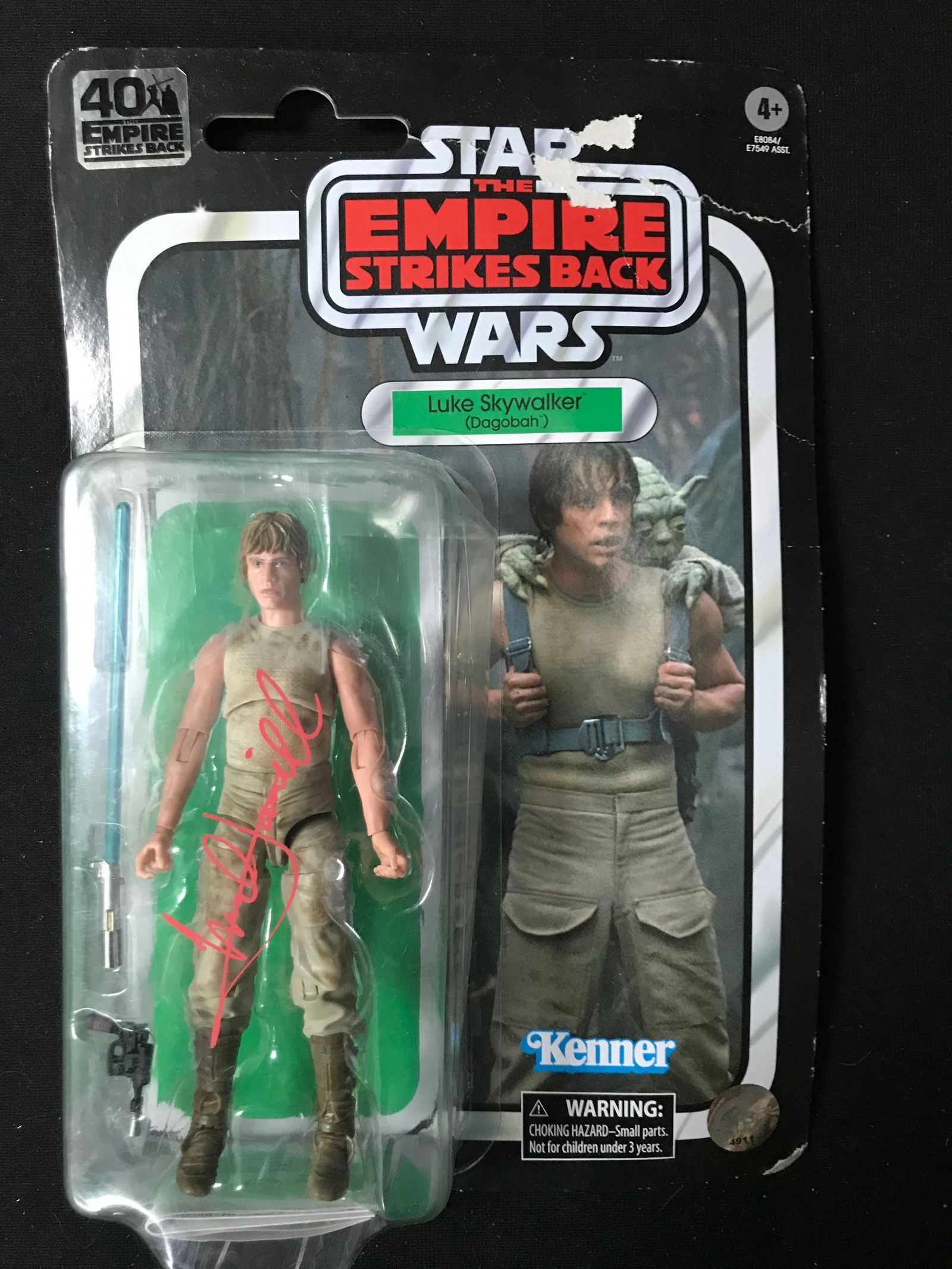MARK HAMILL SIGNED STAR WARS LUKE SKYWALKER ACTION FIGURE (KB COA) (1 of 2)