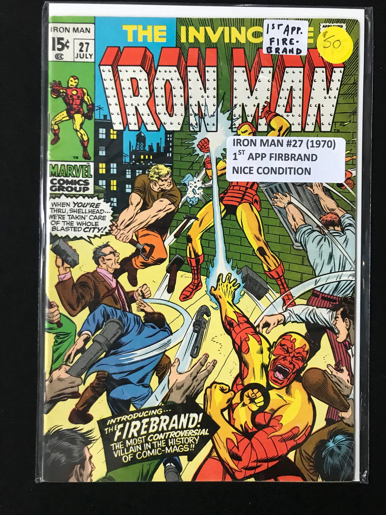 MARVEL COMICS NO.27 THE INVINCIBLE IRON MAN (1 of 1)
