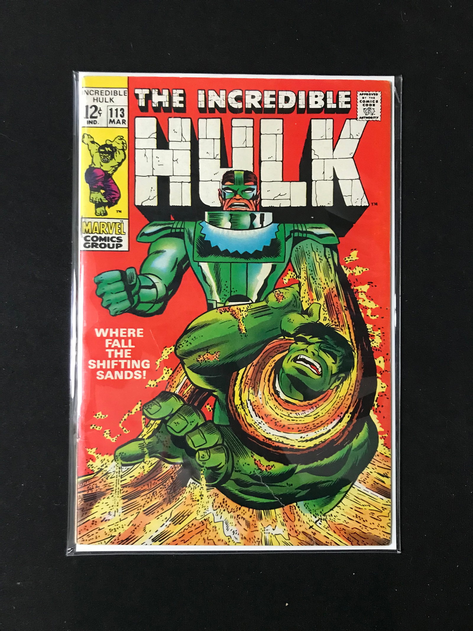 MARVEL COMICS NO.113 THE INCREDIBLE HULK: Prices are in Canadian dollars