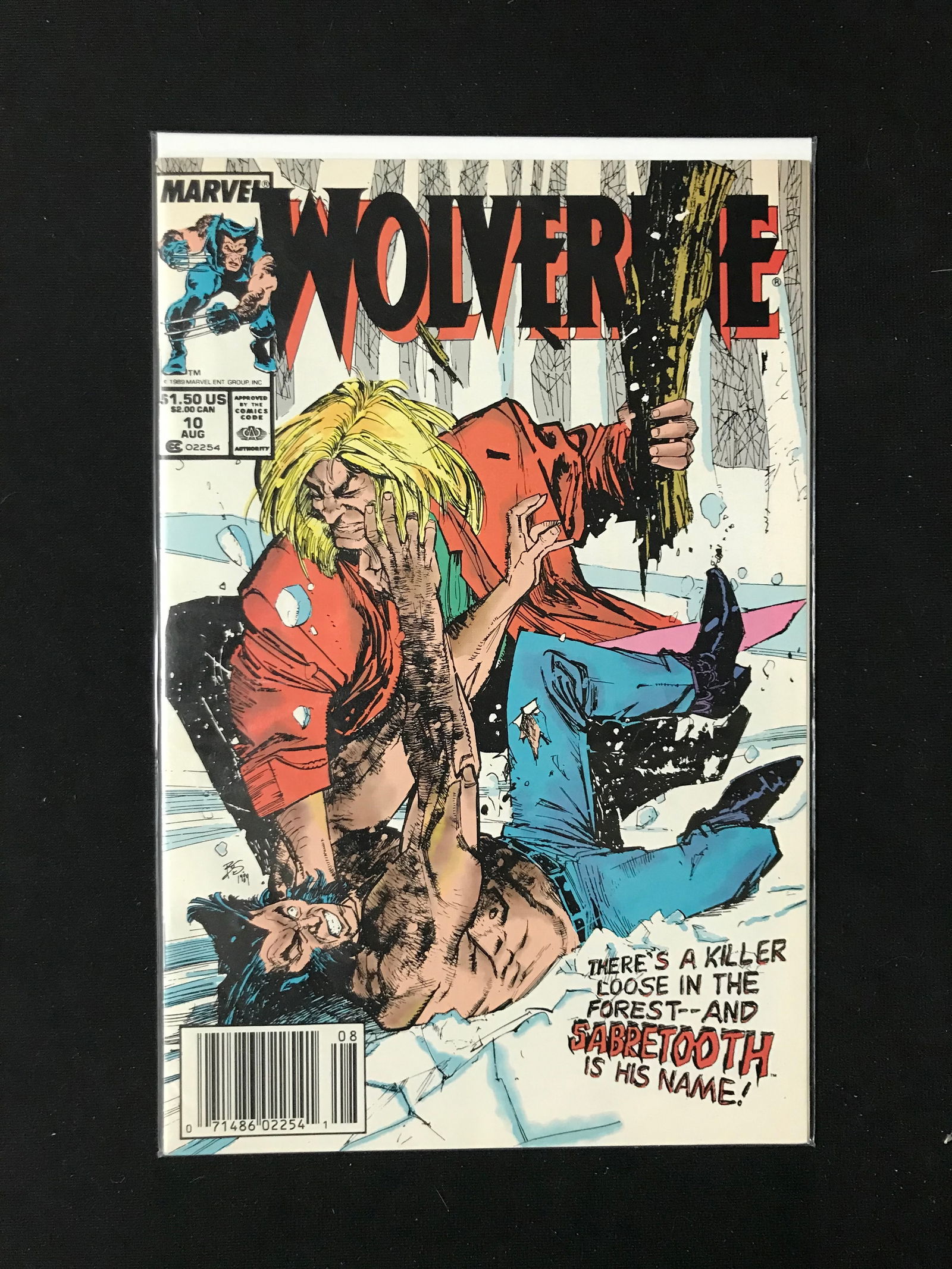 MARVEL COMICS NO.10 WOLVERINE (1 of 1)
