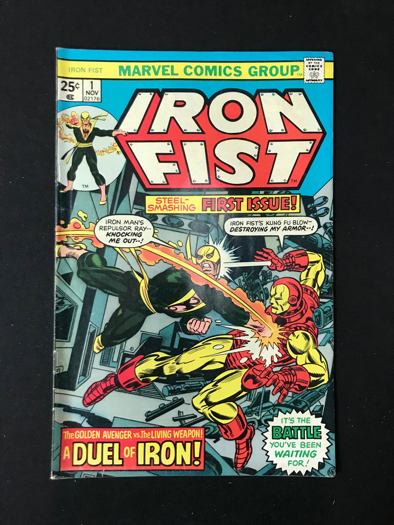 MARVEL COMICS NO.1 IRON FIST (1 of 1)