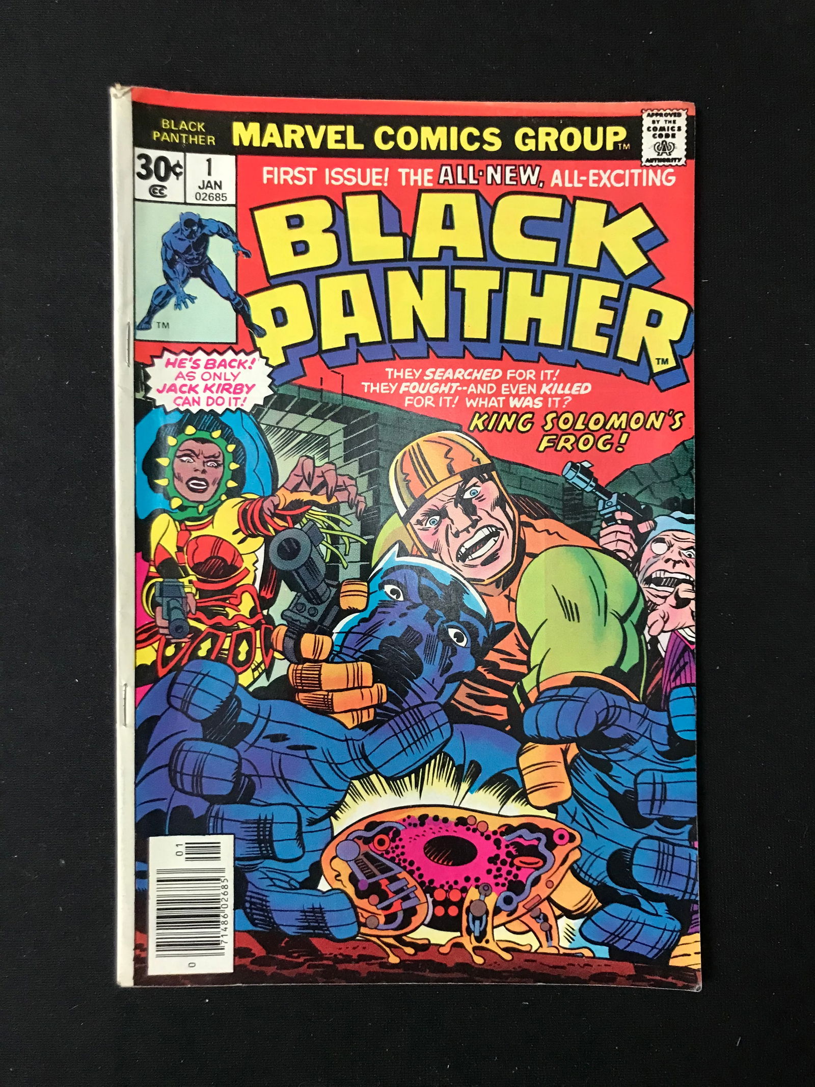 MARVEL COMICS NO.1 BLACK PANTHER (1 of 1)
