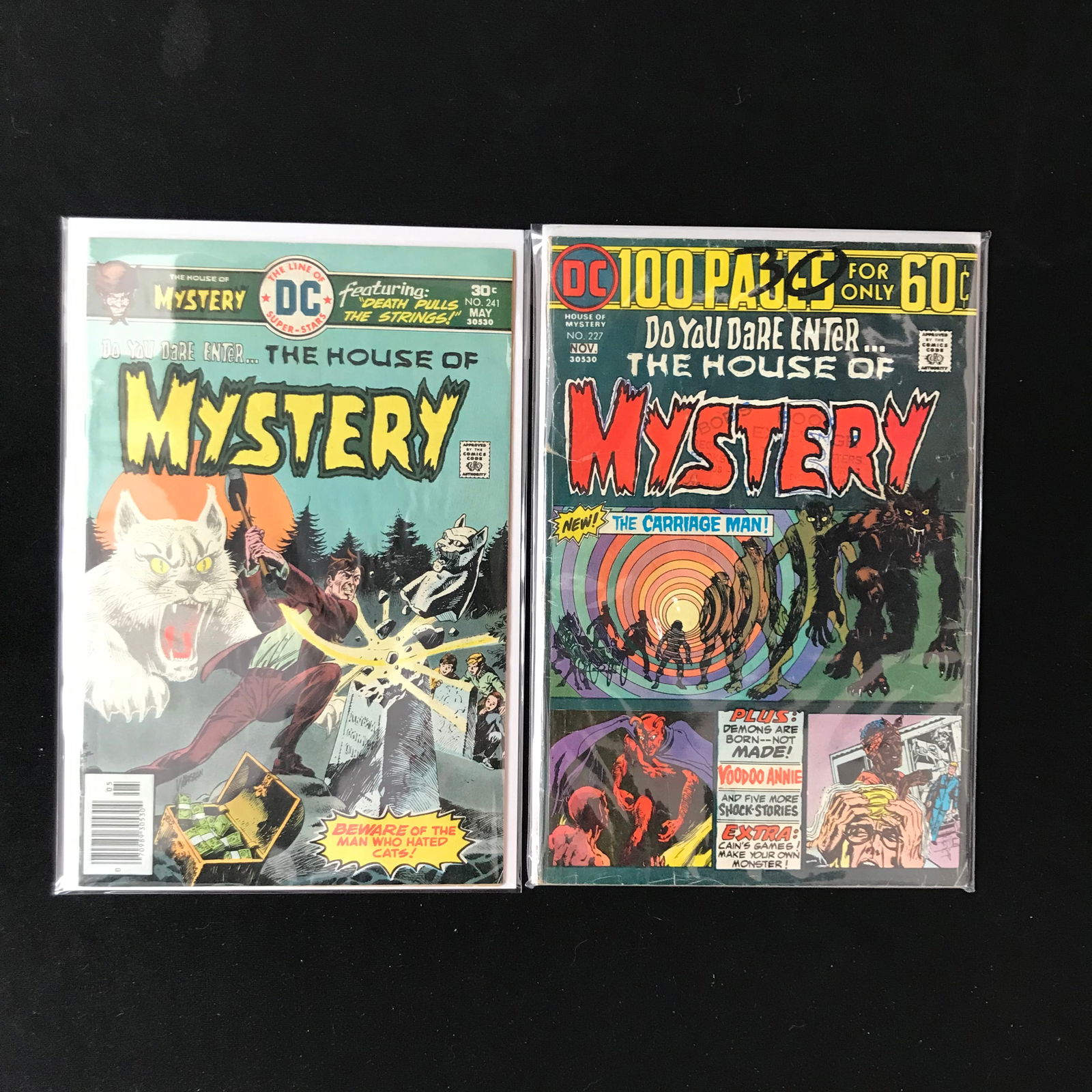 LOT OF 2 MYSTERY COMICS (DC COMICS) (1 of 1)