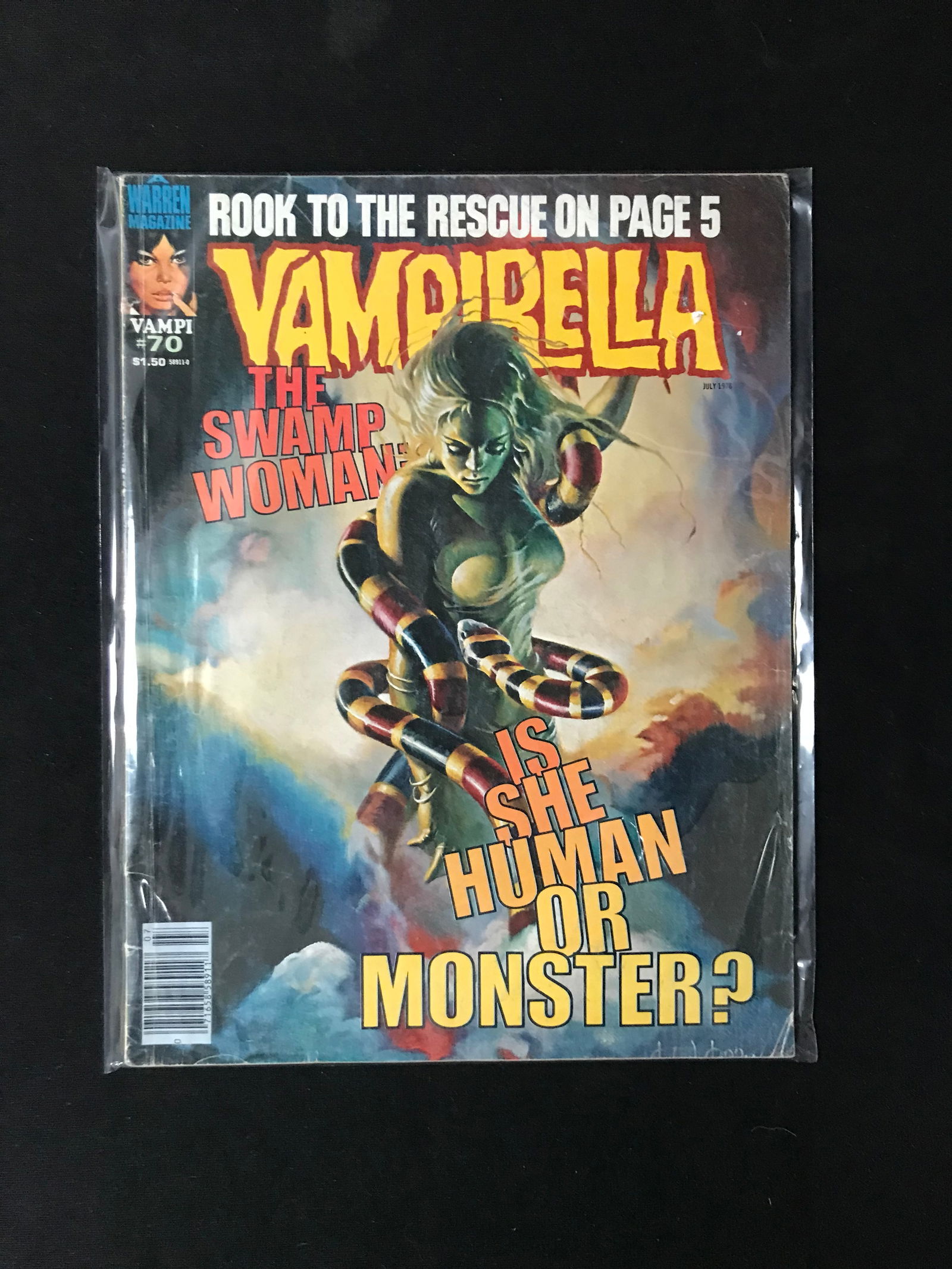A WARREN MAGAZINE NO.70 VAMPIRELLA (1 of 1)