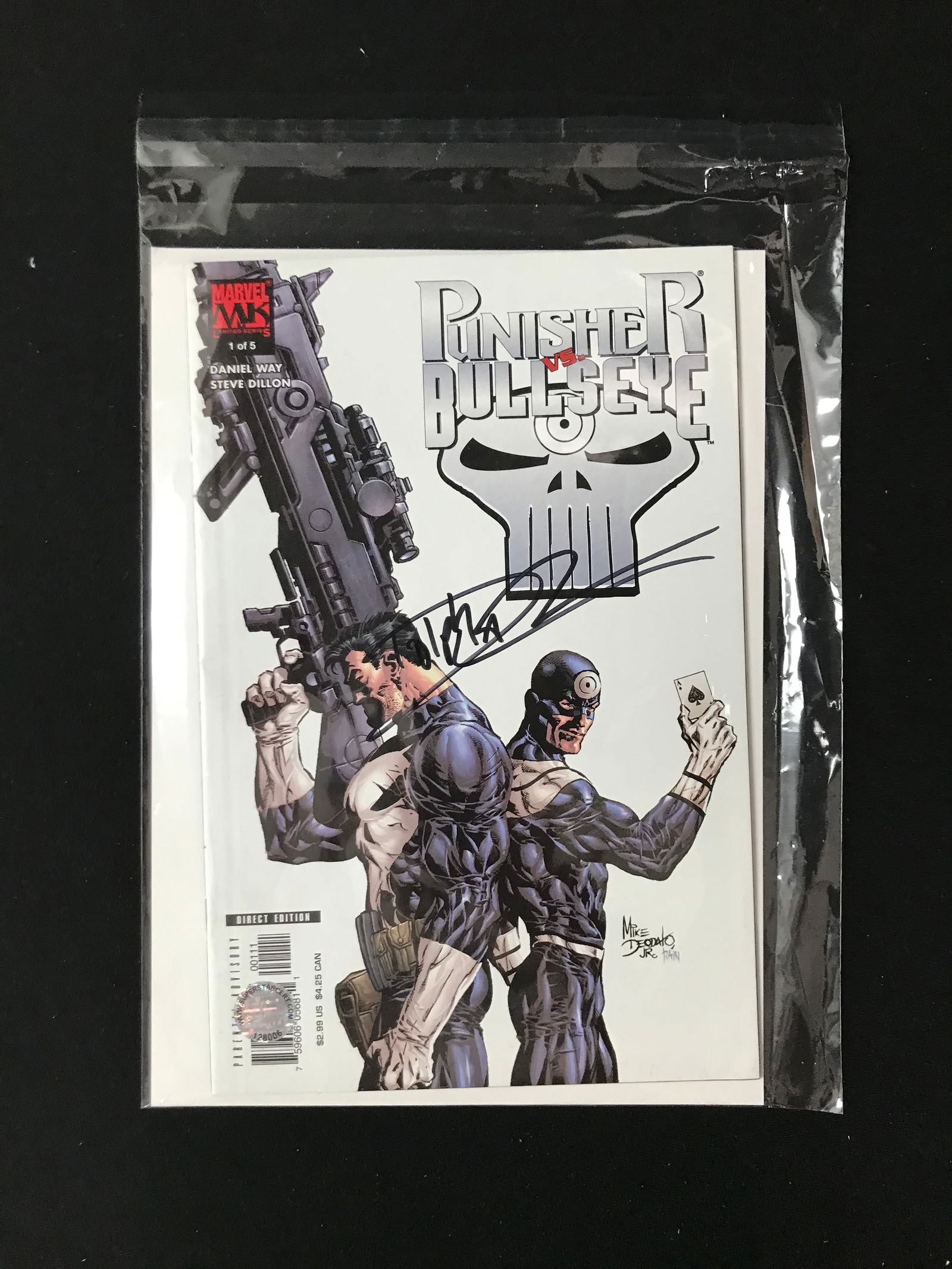DOLPH LUNDGREN SIGNED PUNISHER COMIC (SUPERSTAR COA) (1 of 2)