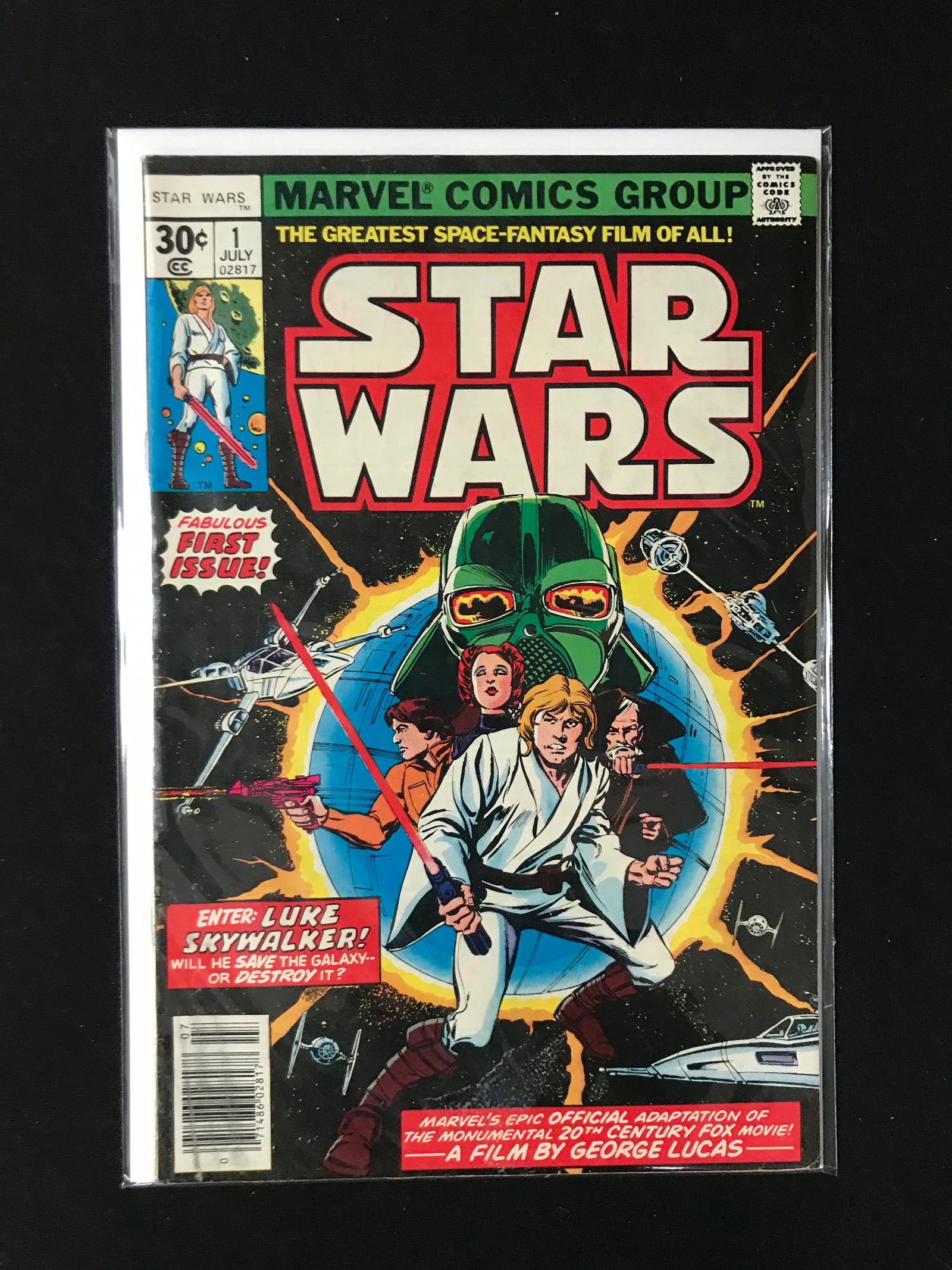 MARVEL COMICS NO.1 STAR WARS (1 of 1)