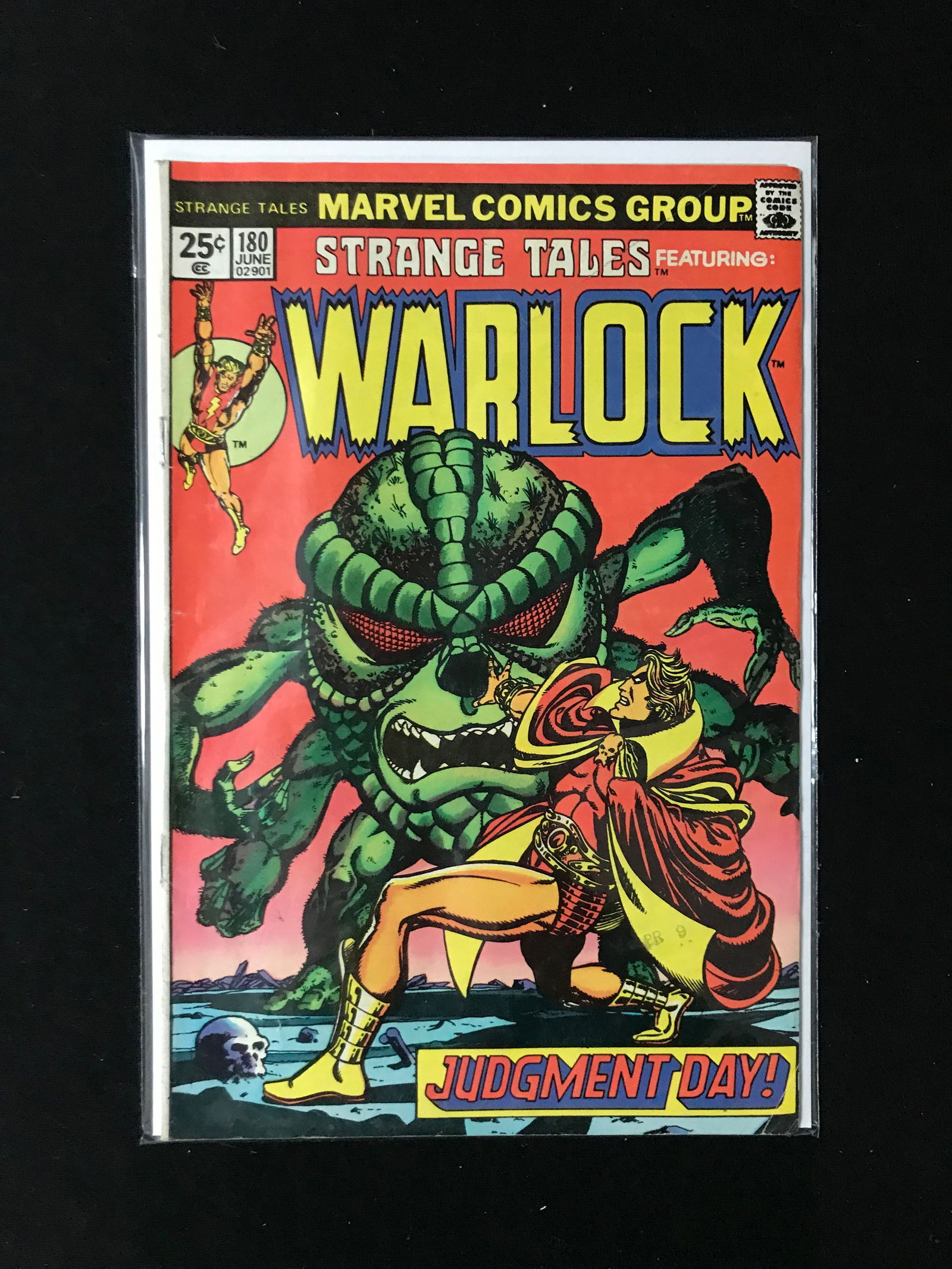 MARVEL COMICS NO.180 STRANGE TALES FEAT WARLOCK (1 of 1)