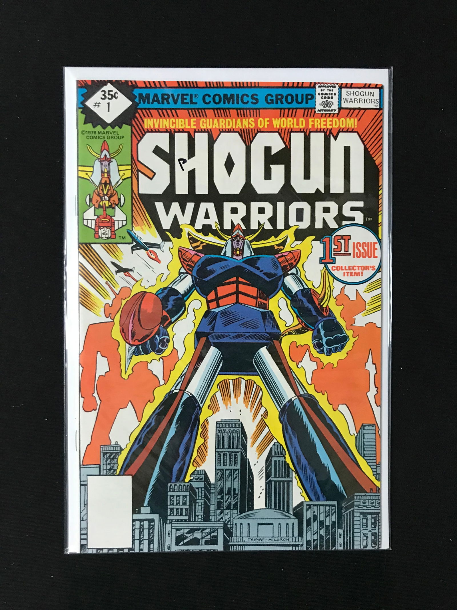 MARVEL COMICS NO.1 SHOGUN WARRIORS (1 of 1)