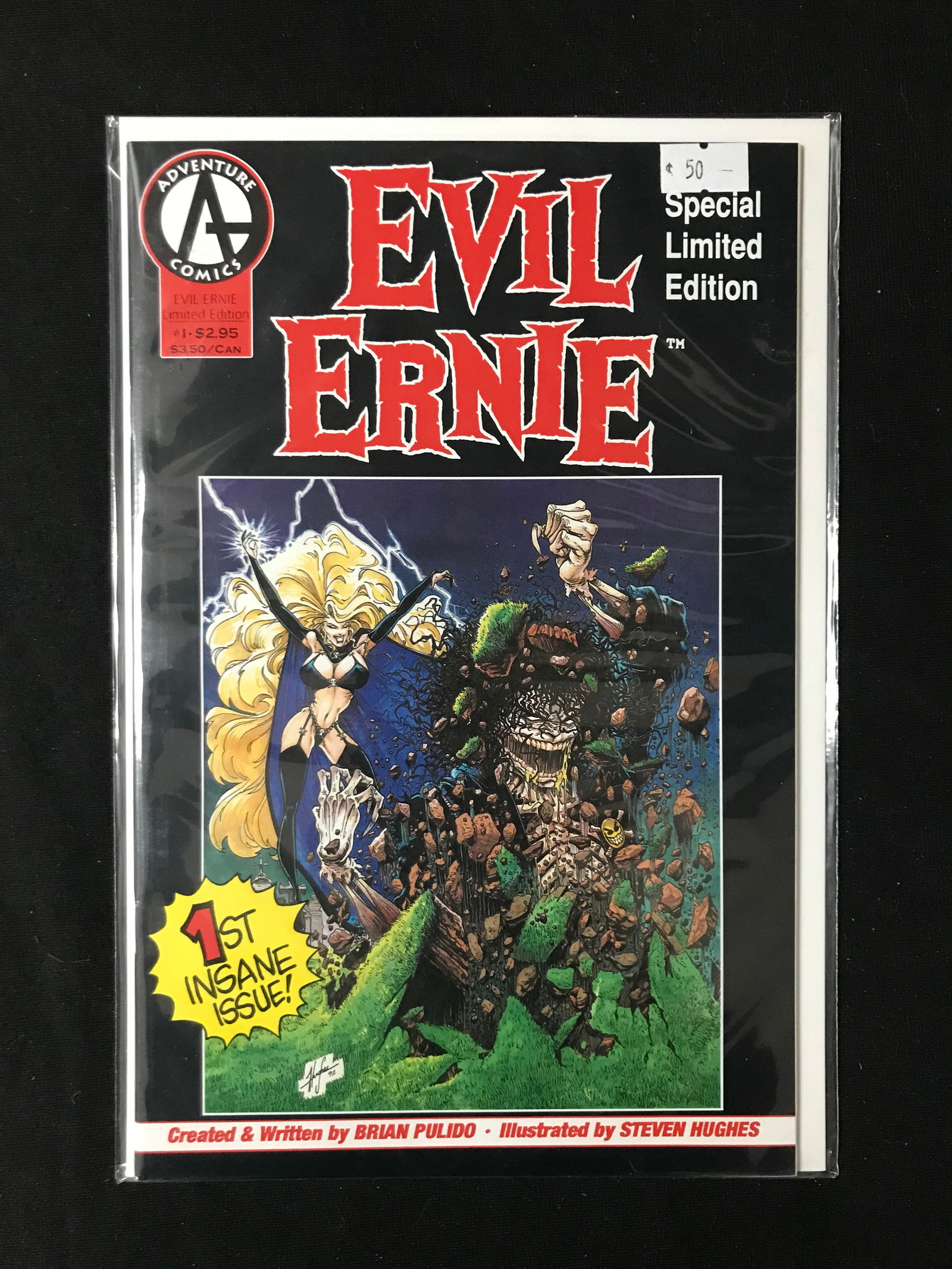 ADVENTURE COMICS NO.1 EVIL ERNIE (SPECIAL LIMITED EDITION) (1 of 1)