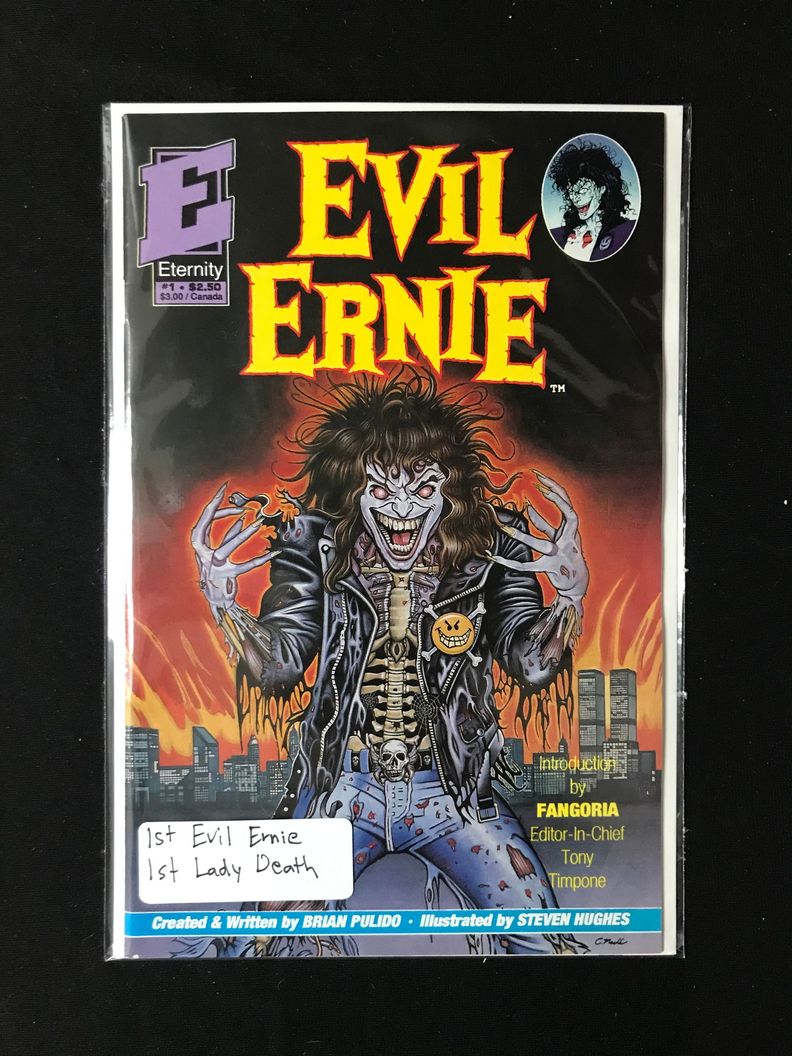 ETERNITY COMICS NO.1 EVIL ERNIE (1 of 1)