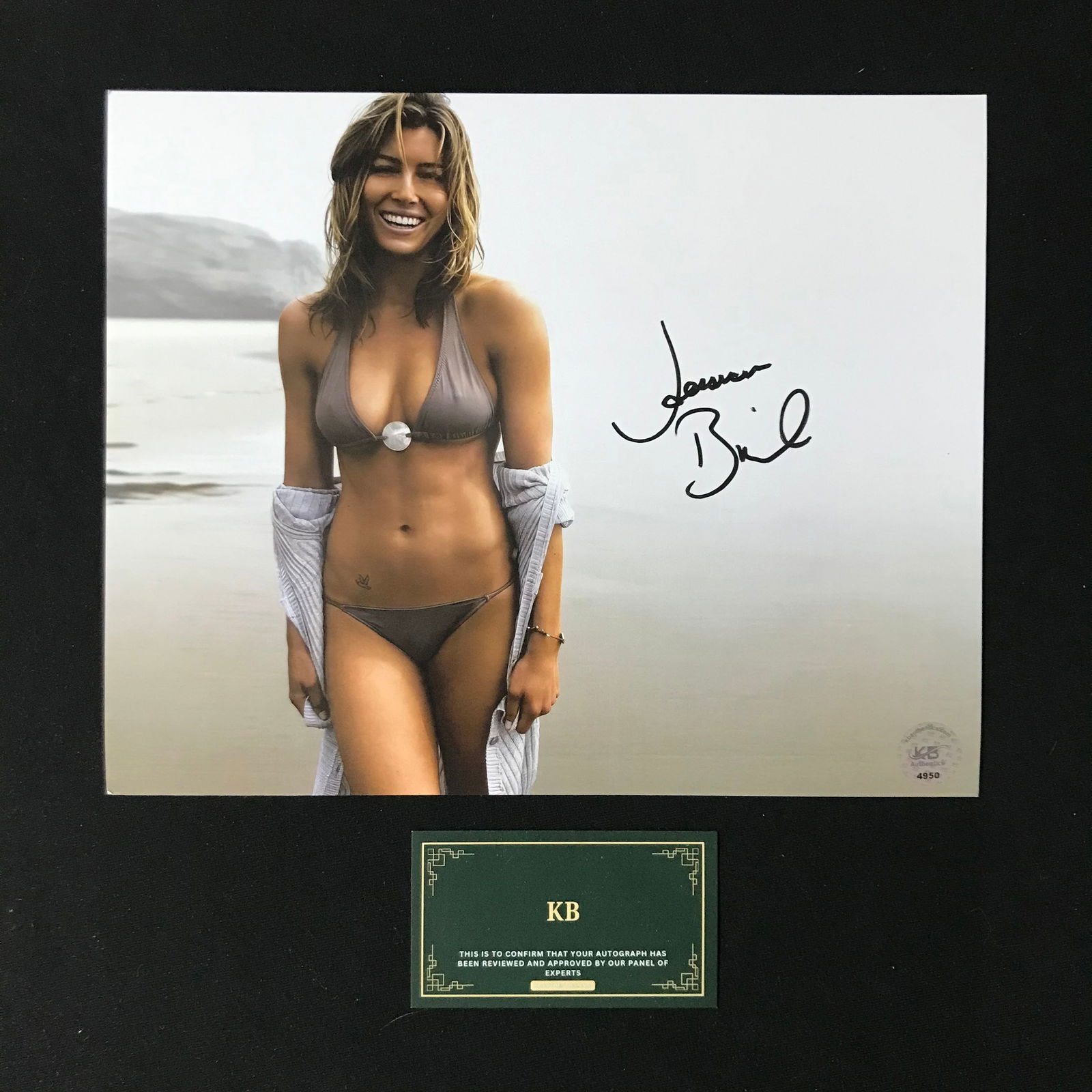JESSICA BIEL SIGNED 8X10 PHOTO (KB COA) (1 of 1)