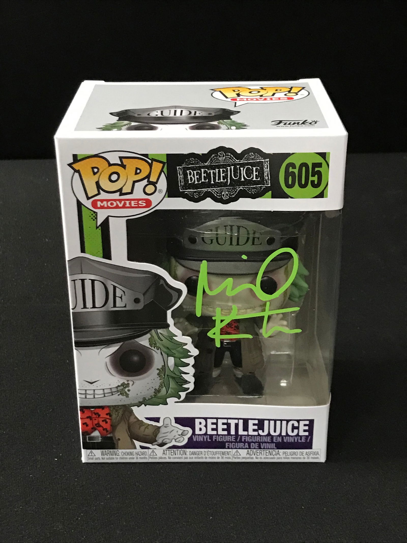 MICHAEL KEATON SIGNED "BEETLEJUICE" FUNKO POP! (KB AUTHENTICS COA) (1 of 2)