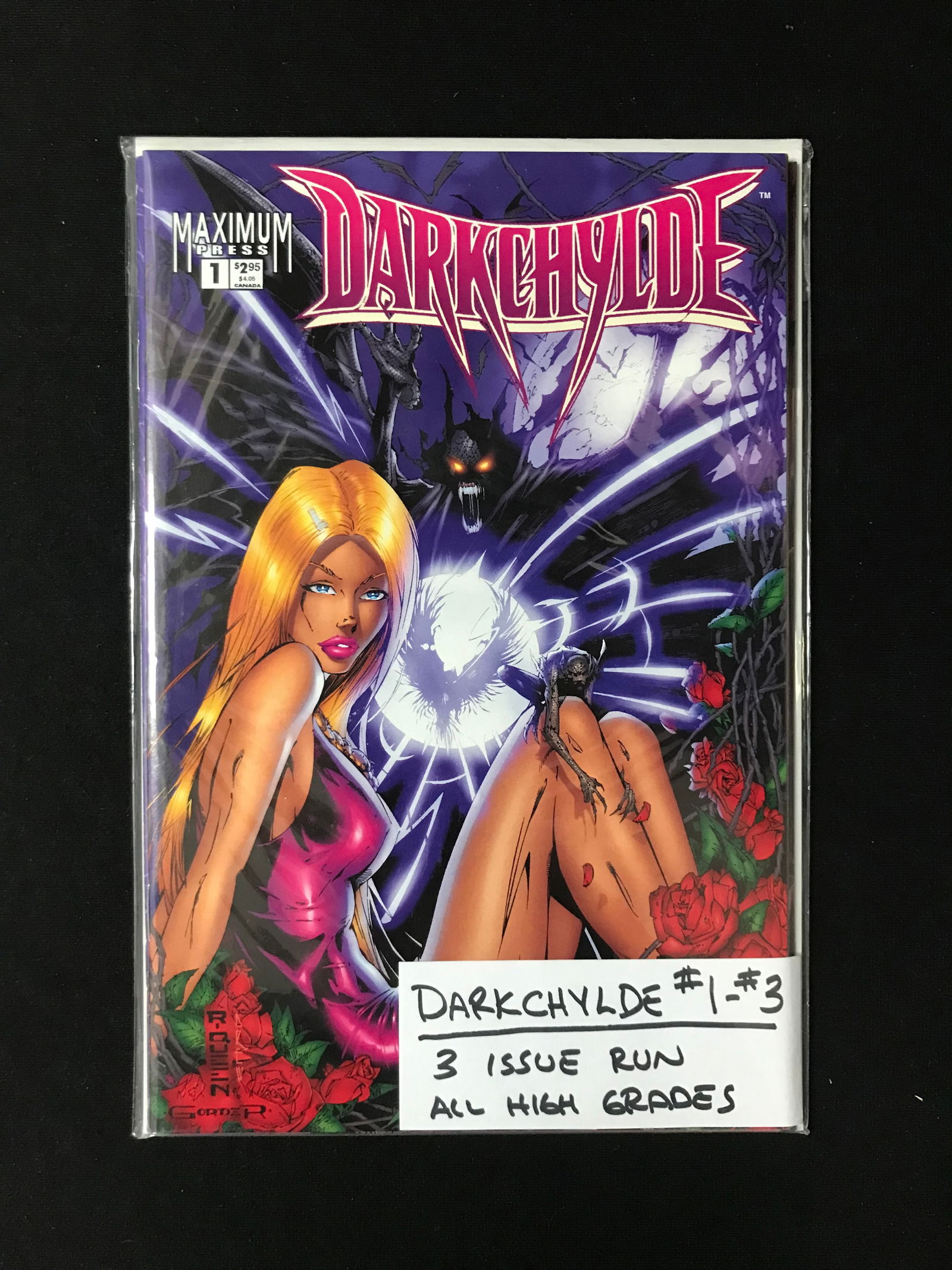 MAXIMUM PRESS COMICS NO.1-3 DARKCHYLDE (3 ISSUE RUN) (1 of 1)