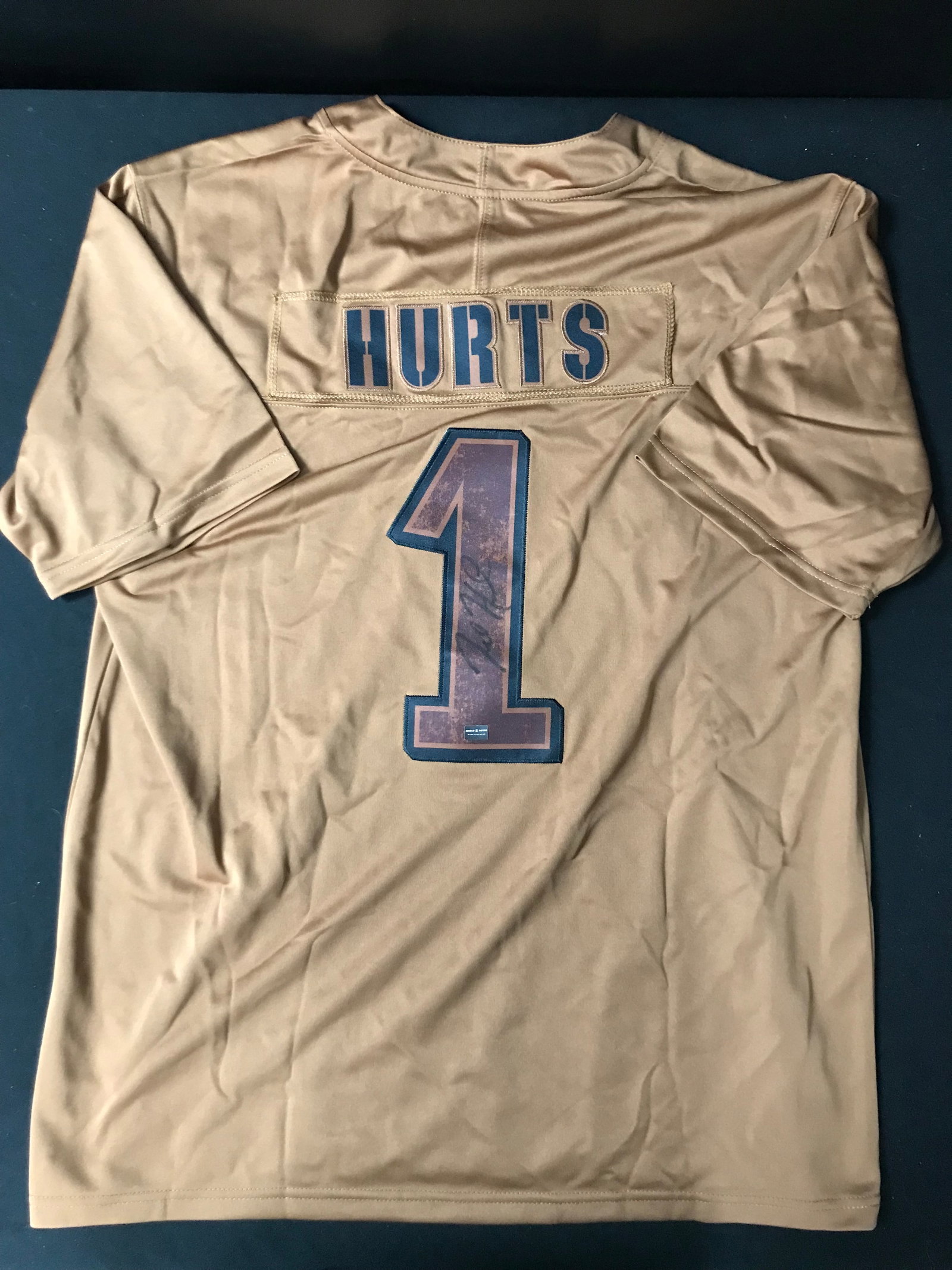 JALEN HURTS SIGNED JERSEY (WORLD AUTOS COA) (1 of 3)
