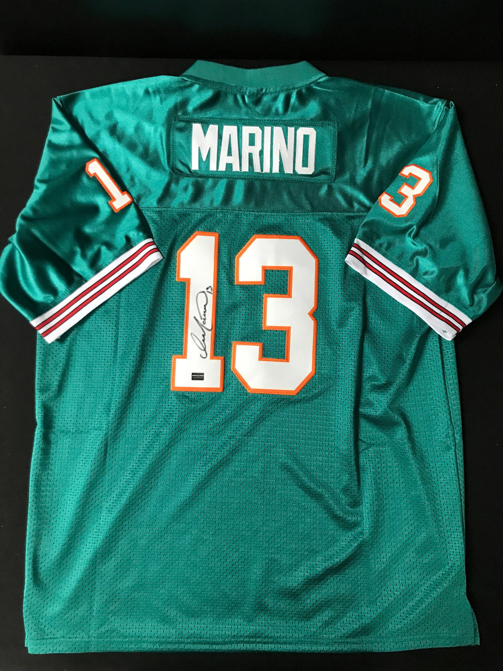 DAN MARINO SIGNED MIAMI DOLPHINS JERSEY (WORLD AUTOS COA) (1 of 3)
