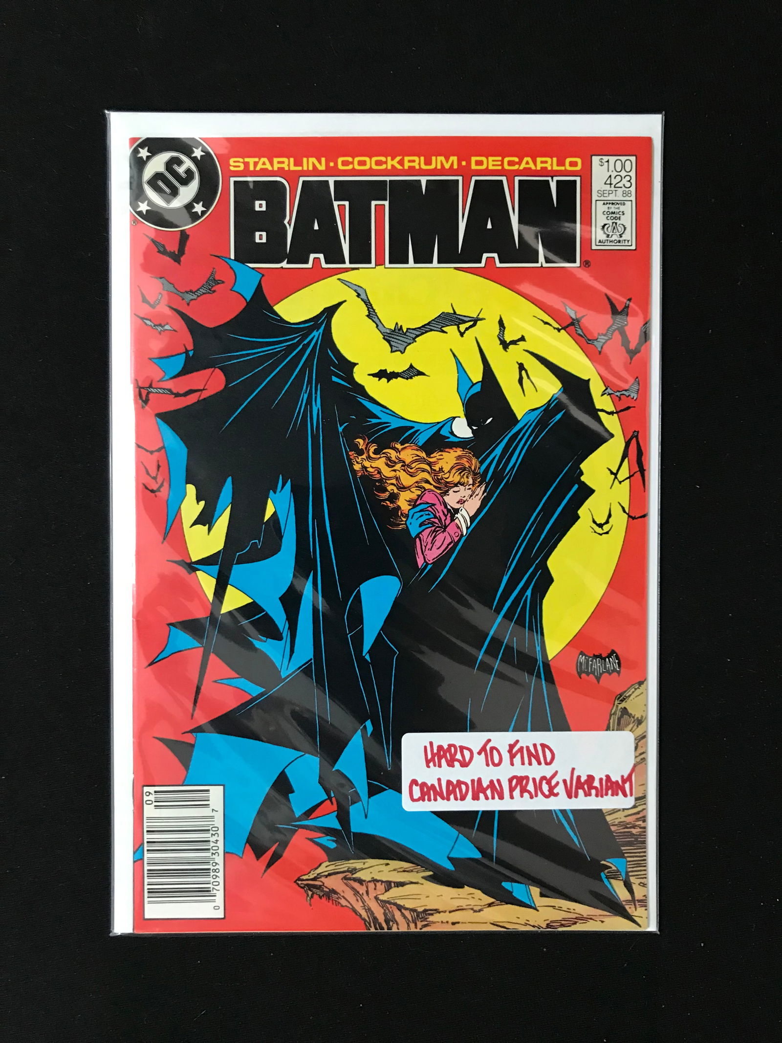 DC COMICS NO.423 BATMAN (1 of 1)