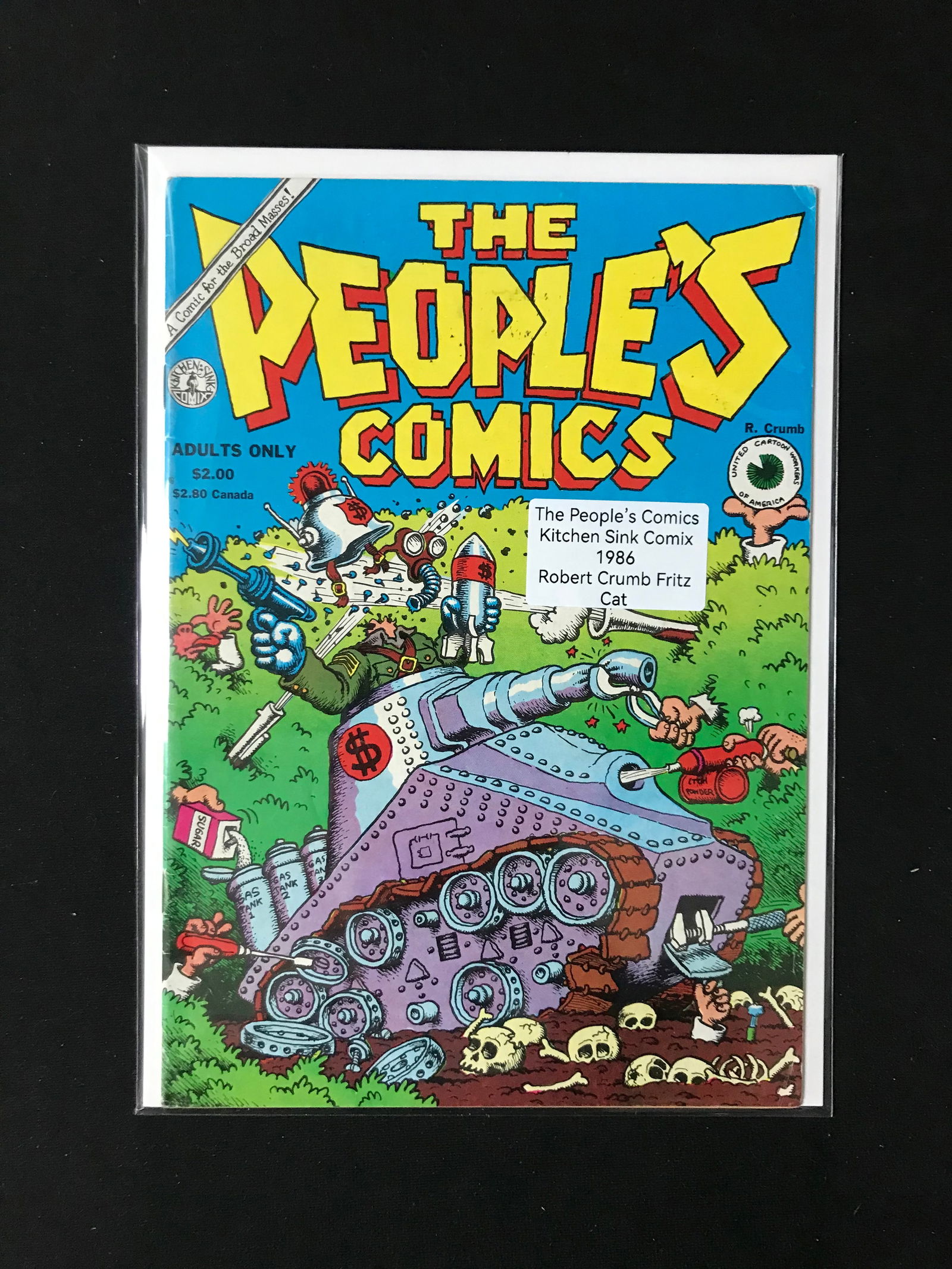 KITCHEN SINK COMICS THE PEOPLES COMICS (1 of 1)