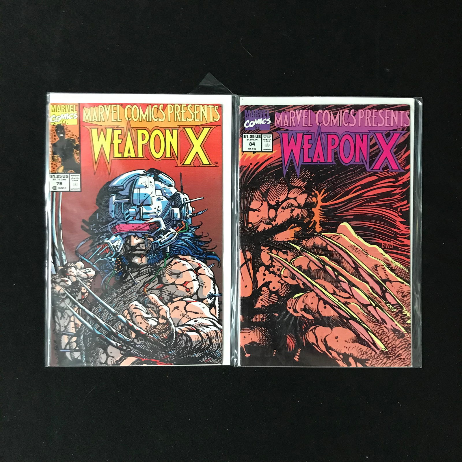 LOT OF 2 WEAPON X COMICS (MARVEL COMICS) (1 of 1)