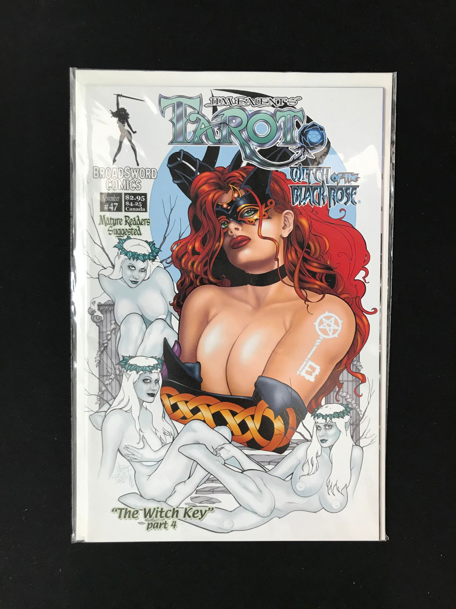 BROADSWORD COMICS NO.47 TAROT WITCH OF THE BLACK ROSE (1 of 1)