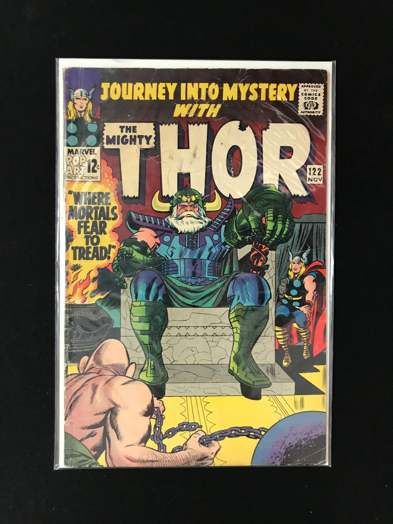 MARVEL COMICS NO.122 THE MIGHTY THOR (1 of 1)