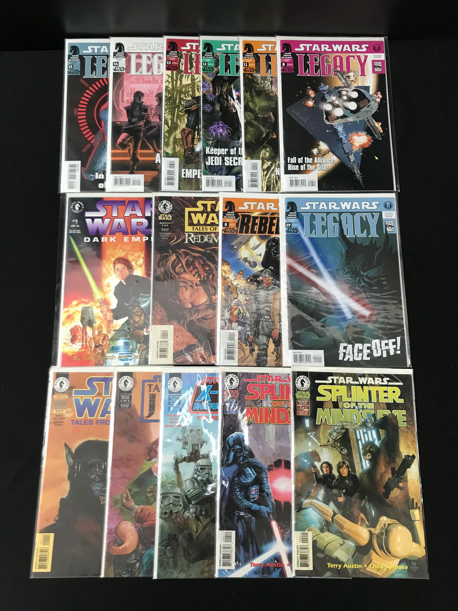 LOT OF 15 STAR WARS COMICS (DARK HORSE COMICS) (1 of 1)