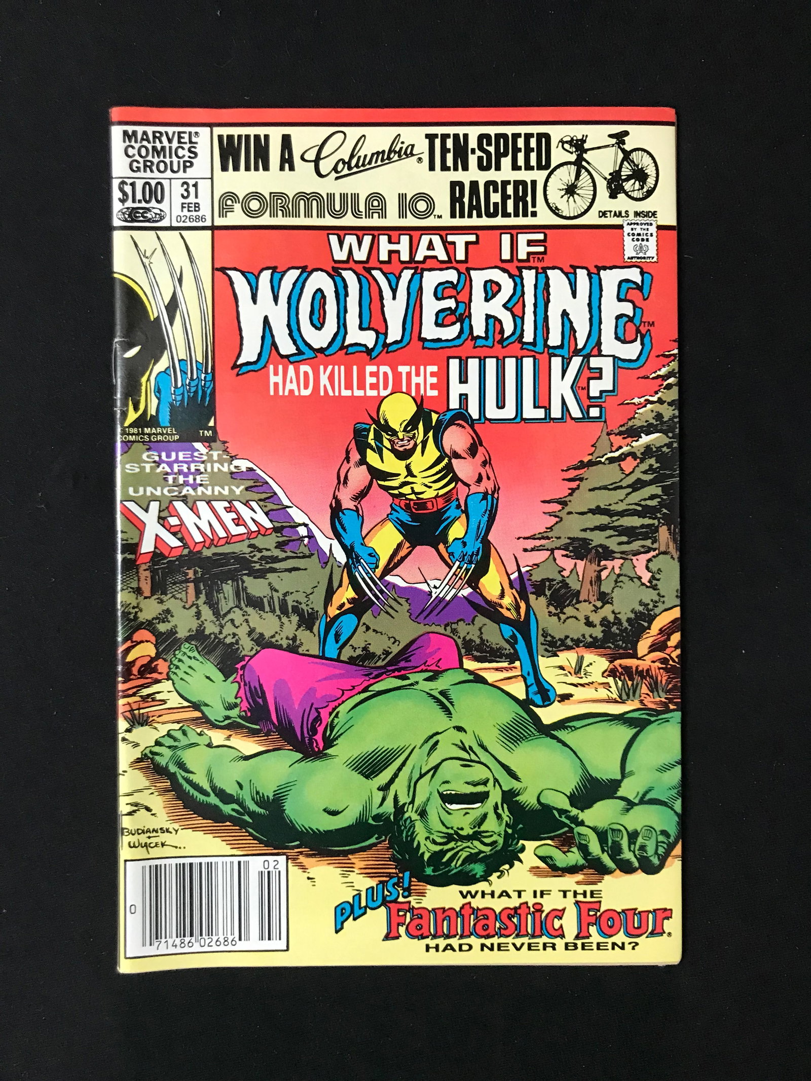 MARVEL COMICS NO.31 WHAT IF WOLVERINE HAD KILLED THE HULK: Prices are in Canadian dollars