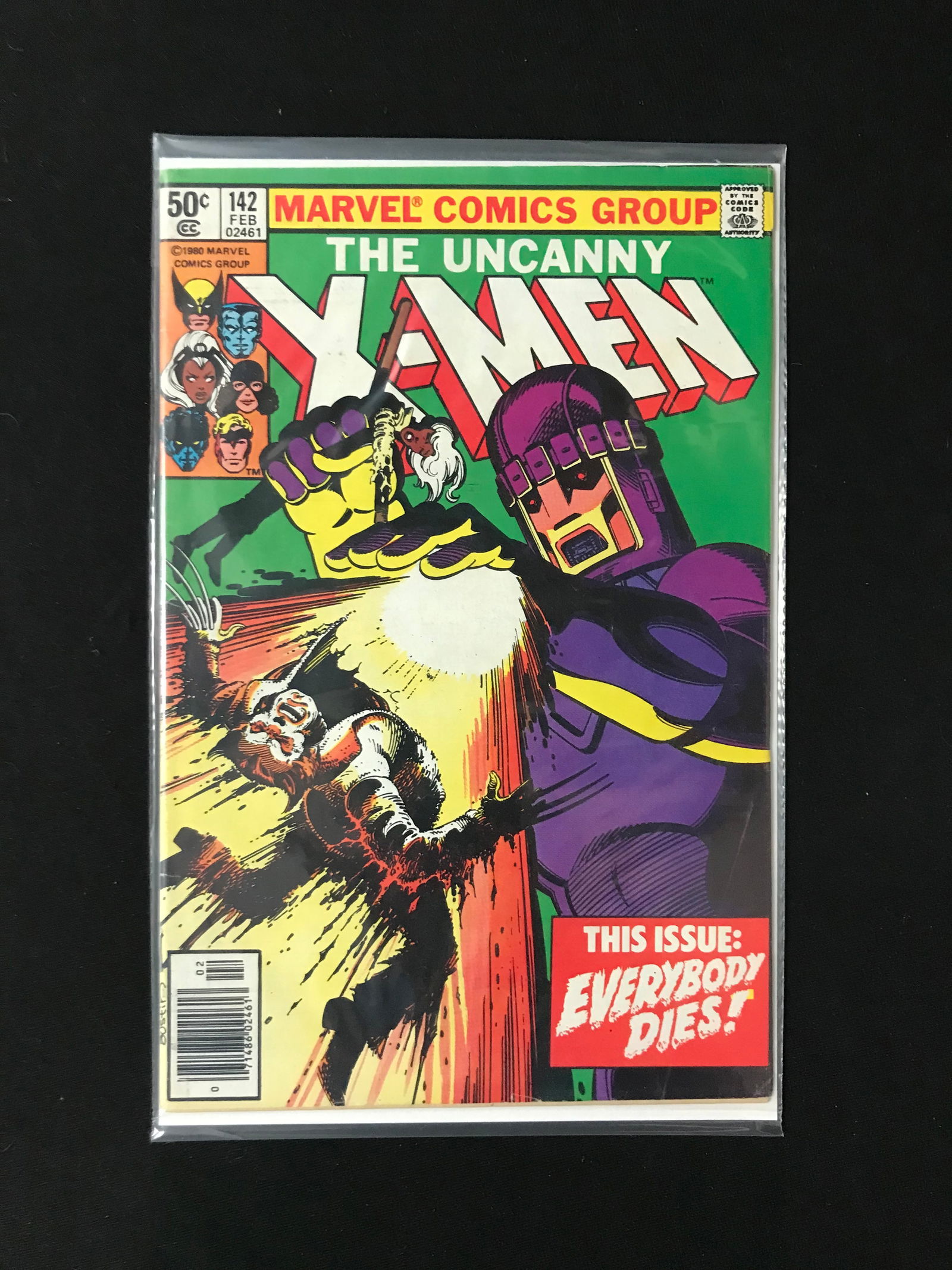 MARVEL COMICS NO.142 THE UNCANNY X-MEN (1 of 1)