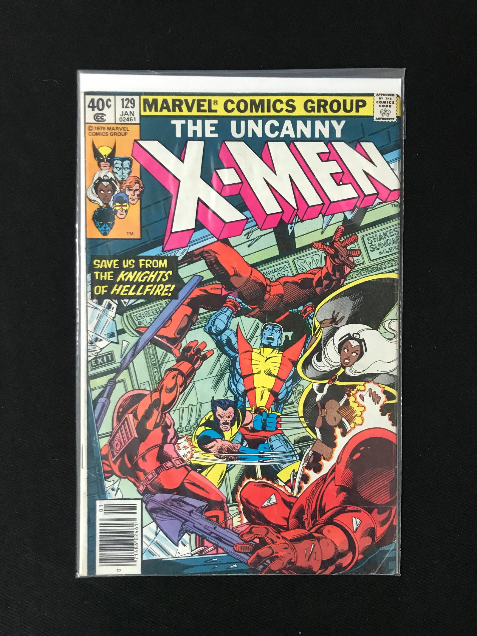 MARVEL COMICS NO.129 THE UNCANNY X-MEN (1 of 1)