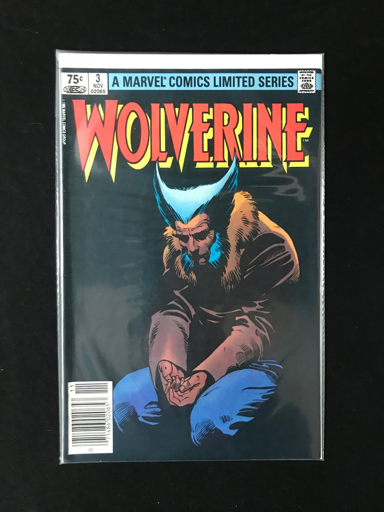 MARVEL COMICS NO.3 WOLVERINE (1 of 1)
