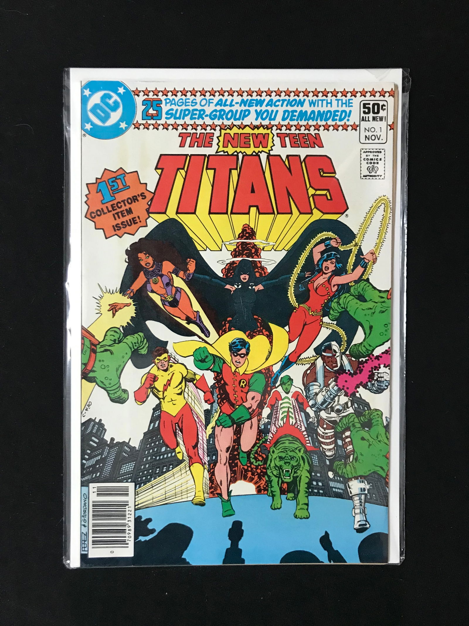 DC COMICS NO.1 THE NEW TEEN TITANS (1 of 1)