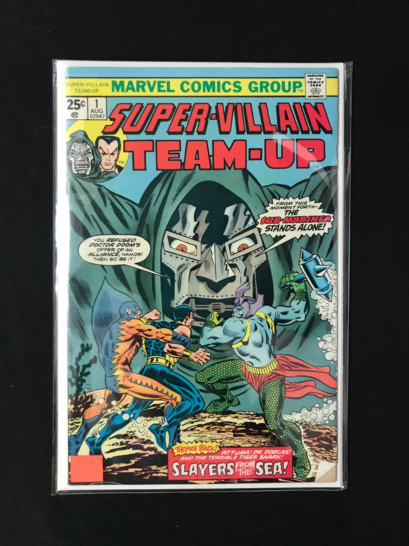 MARVEL COMICS NO.1 SUPERVILLAIN TEAM UP (1 of 1)