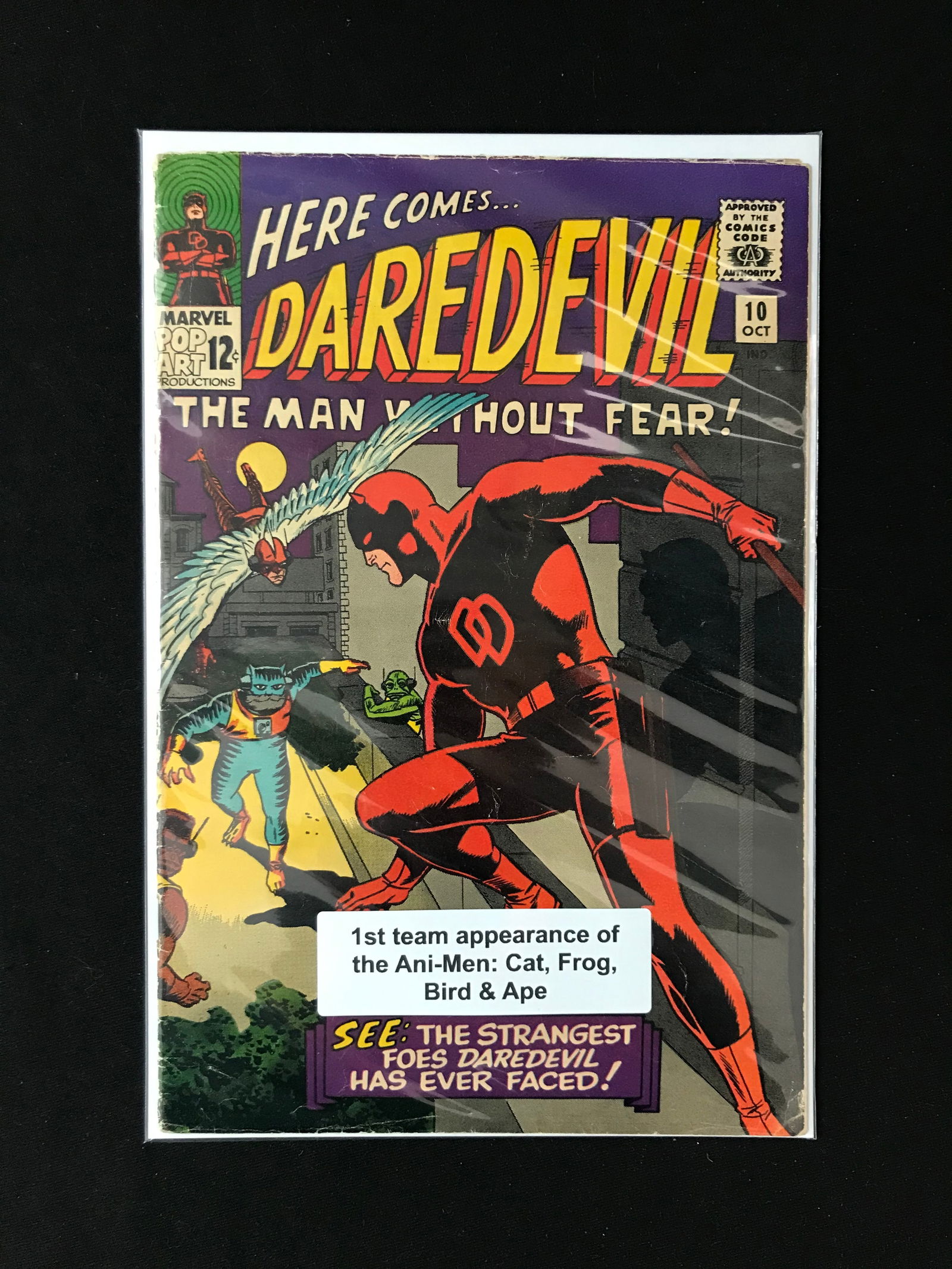 MARVEL COMICS NO.10 DAREDEVIL (1 of 1)