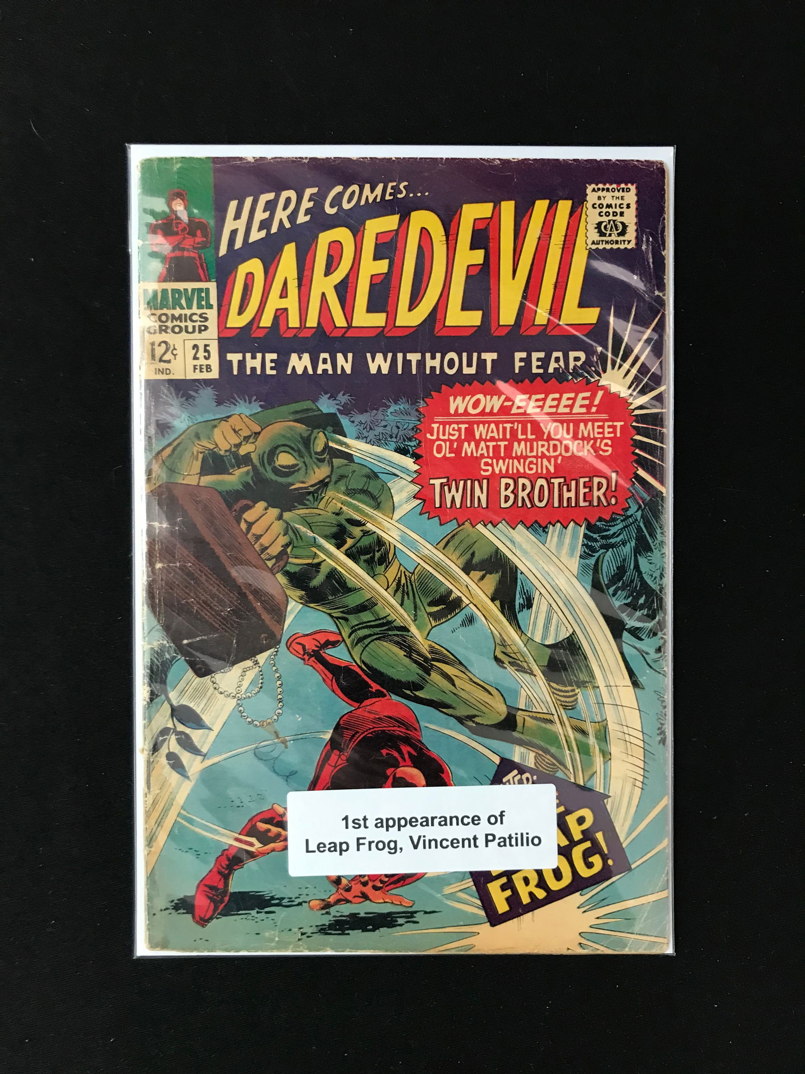 MARVEL COMICS NO.25 DAREDEVIL (1 of 1)