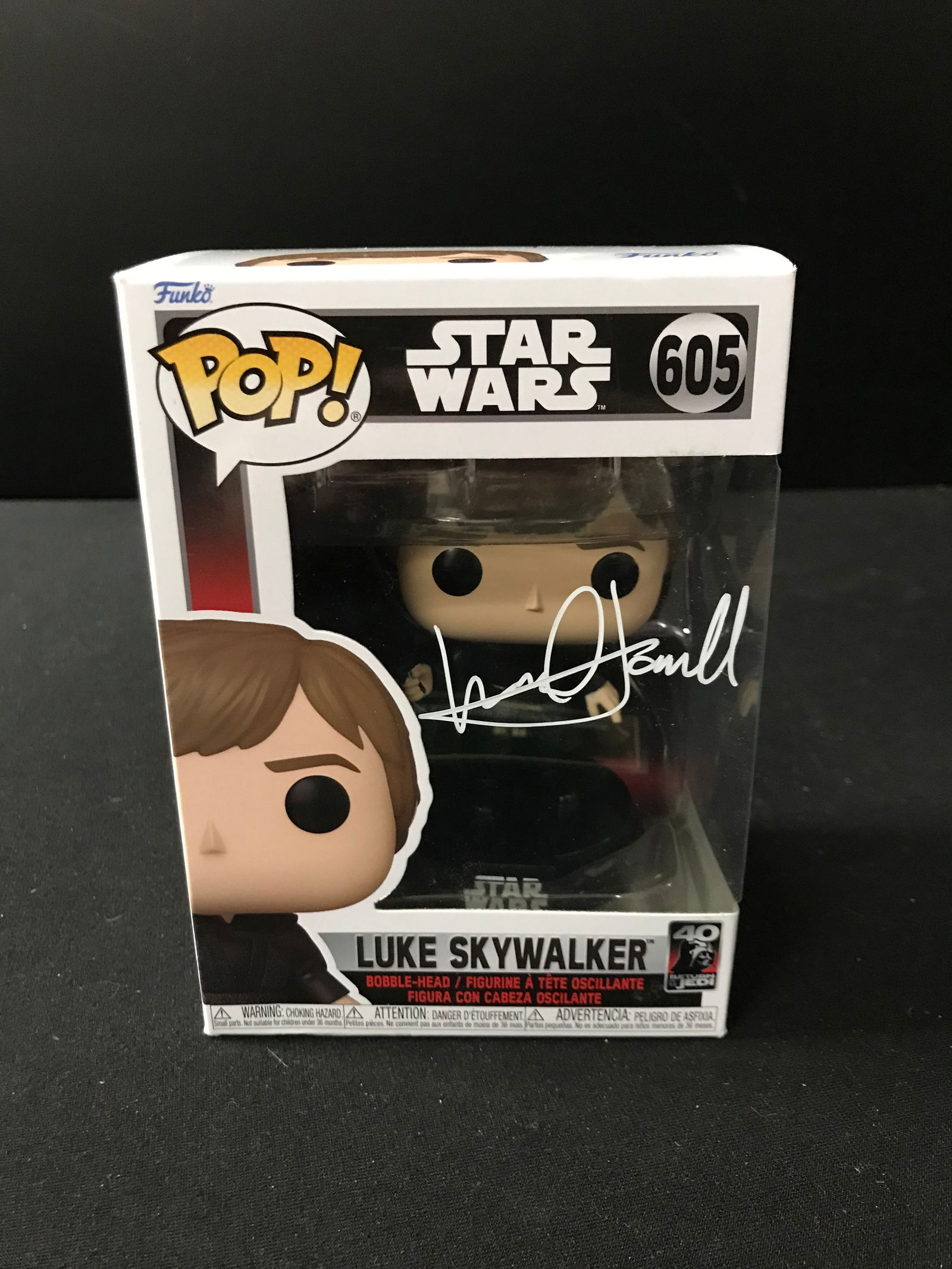 MARK HAMILL SIGNED STAR WARS "LUKE SKYWALKER" FUNKO POP! (KB AUTHENTICS COA) (1 of 2)