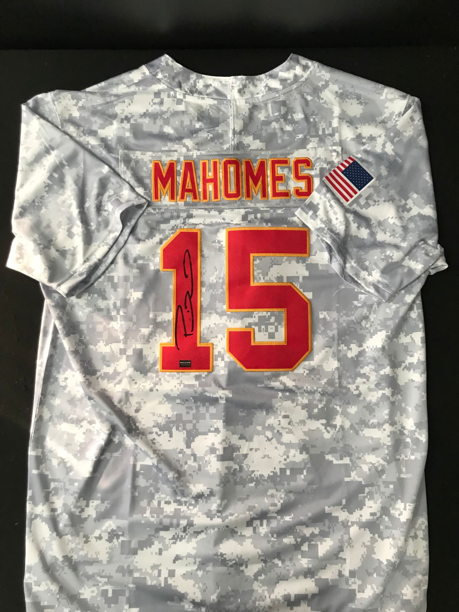 PATRICK MAHOMES II SIGNED KANSAS CITY CHIEFS JERSEY (WORLD AUTOS COA) (1 of 3)