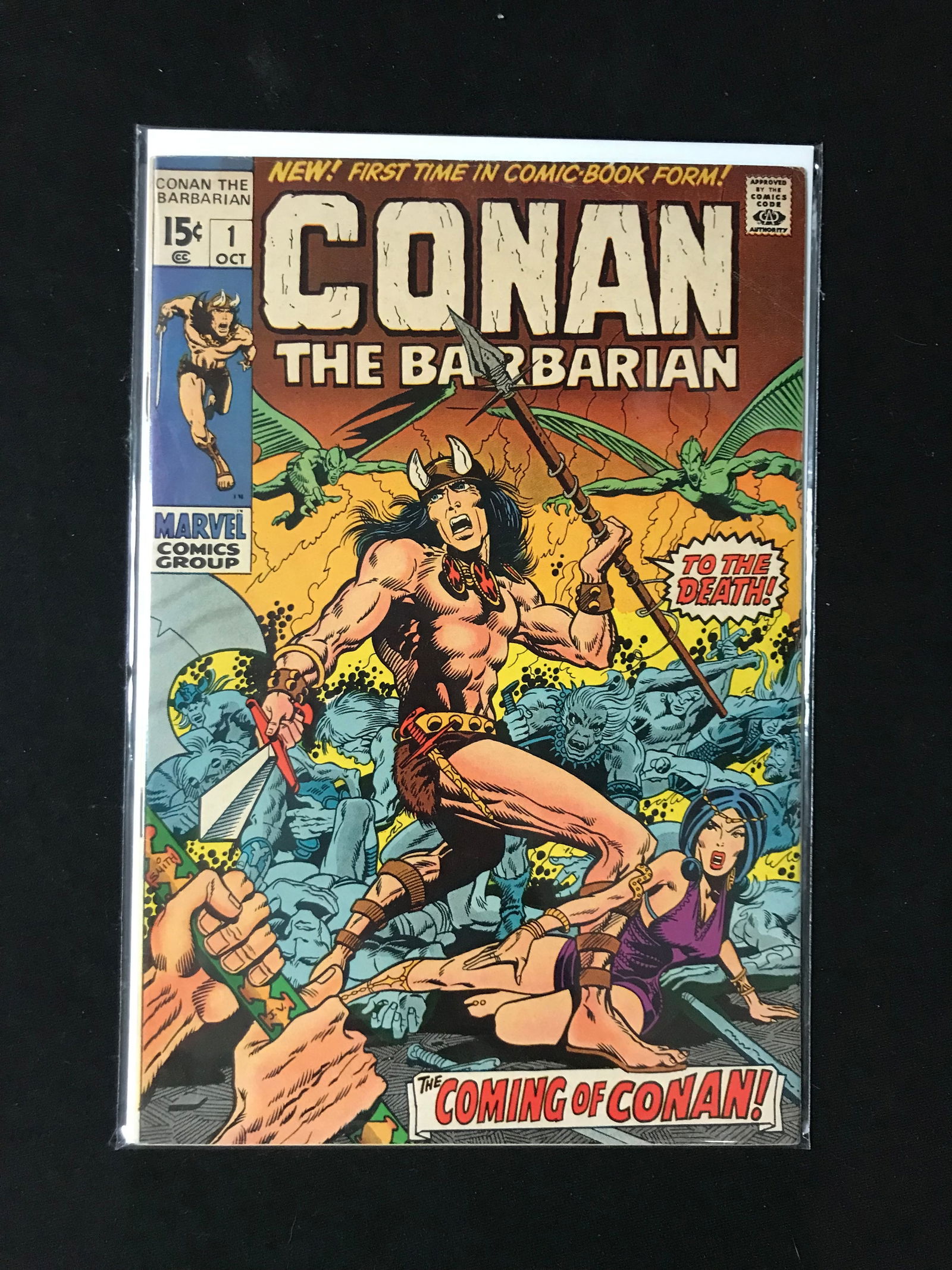 MARVEL COMICS NO.1 CONAN THE BARBARIAN (1 of 1)