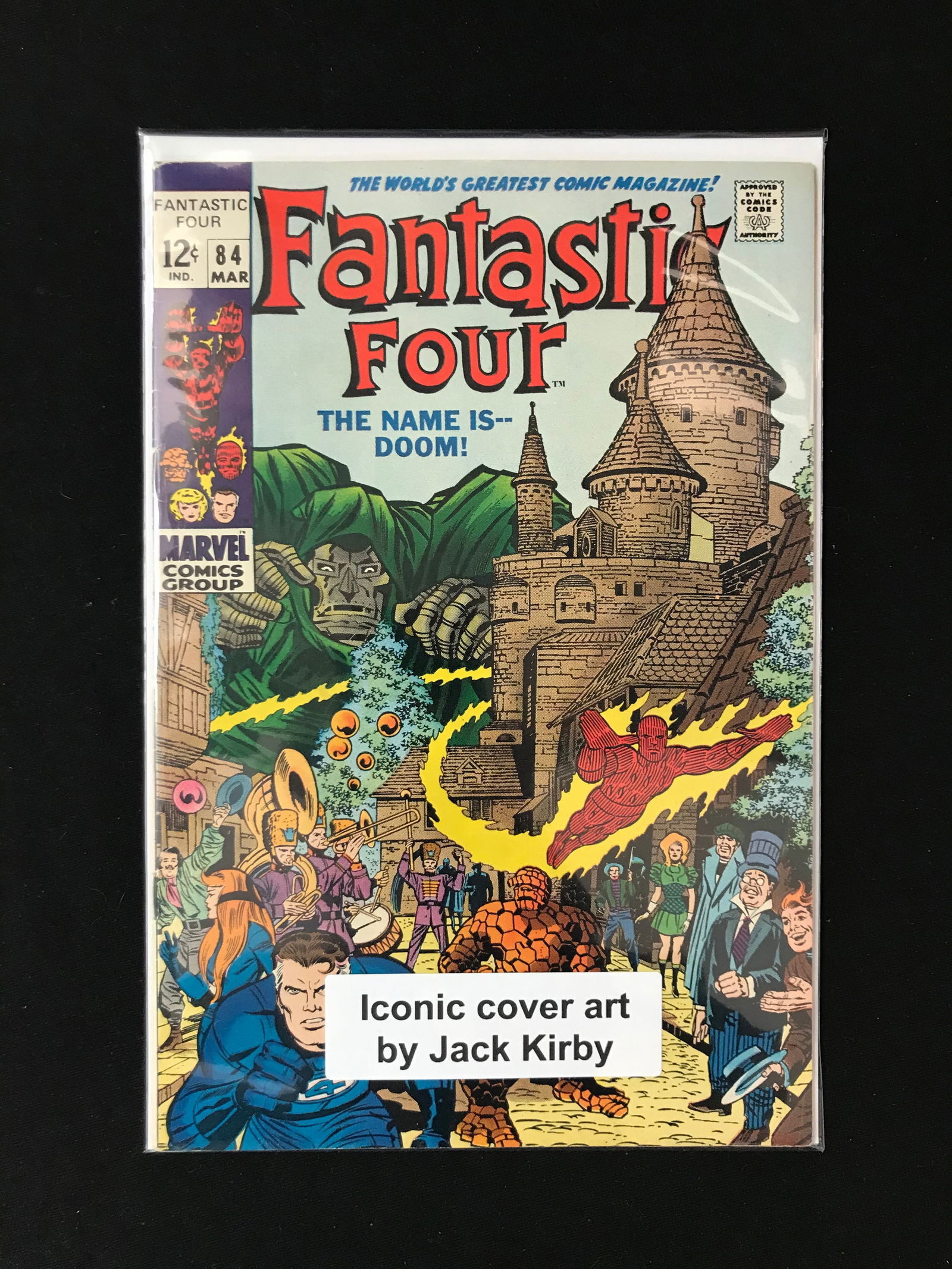 MARVEL COMICS NO.84 FANTASTIC FOUR (1 of 1)