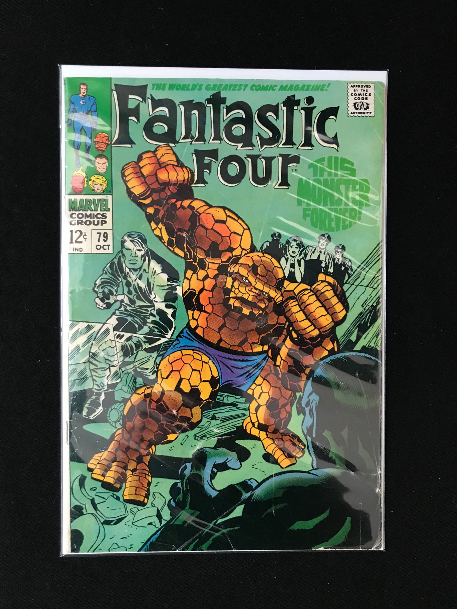 MARVEL COMICS NO.79 FANTASTIC FOUR (1 of 1)