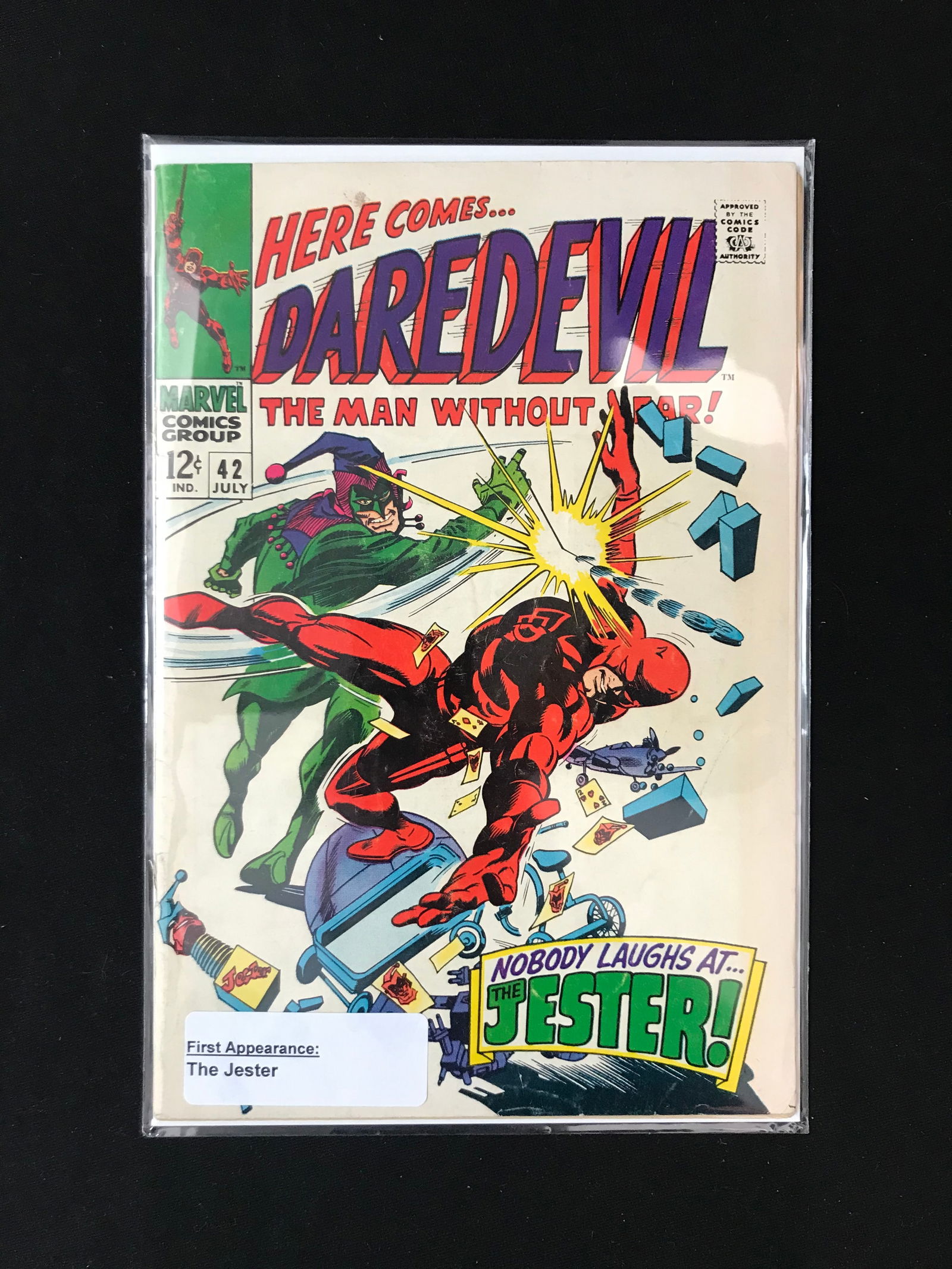 MARVEL COMICS NO.42 DAREDEVIL (1 of 1)