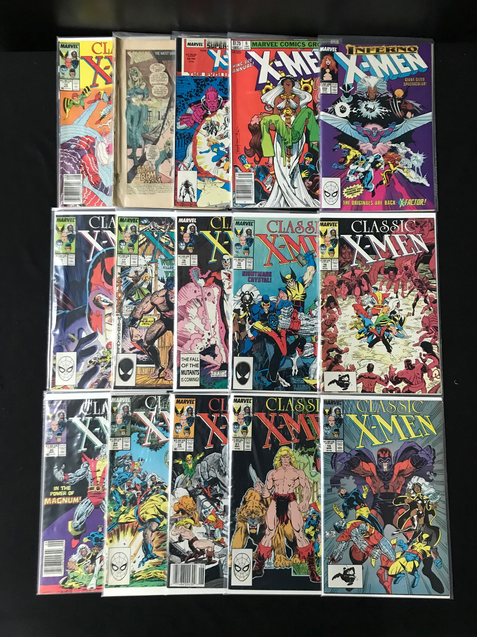 LOT OF 15 X-MEN COMICS (MARVEL COMICS) (1 of 1)