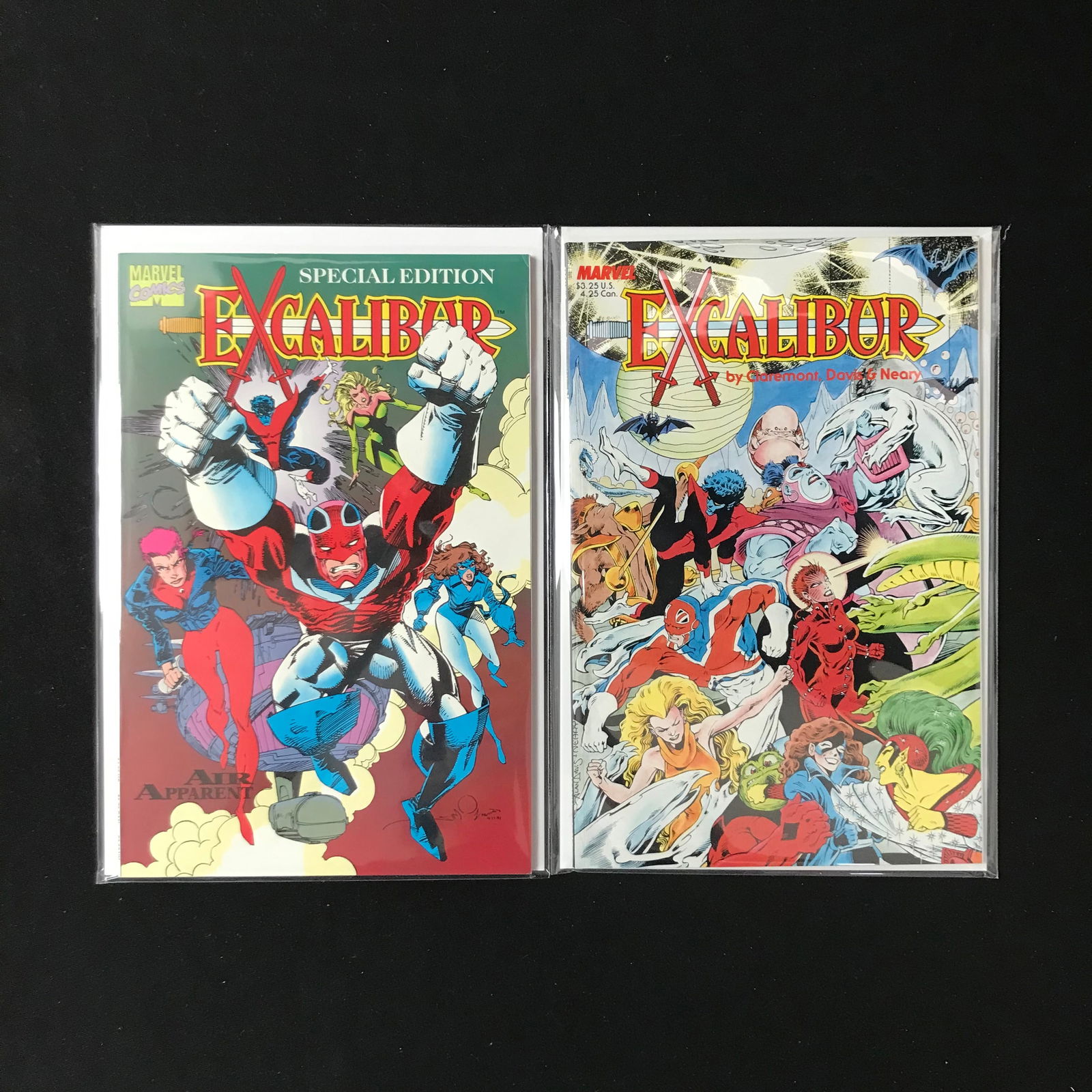 LOT OF 2 EXCALIBUR COMICS (MARVEL COMICS) (1 of 1)