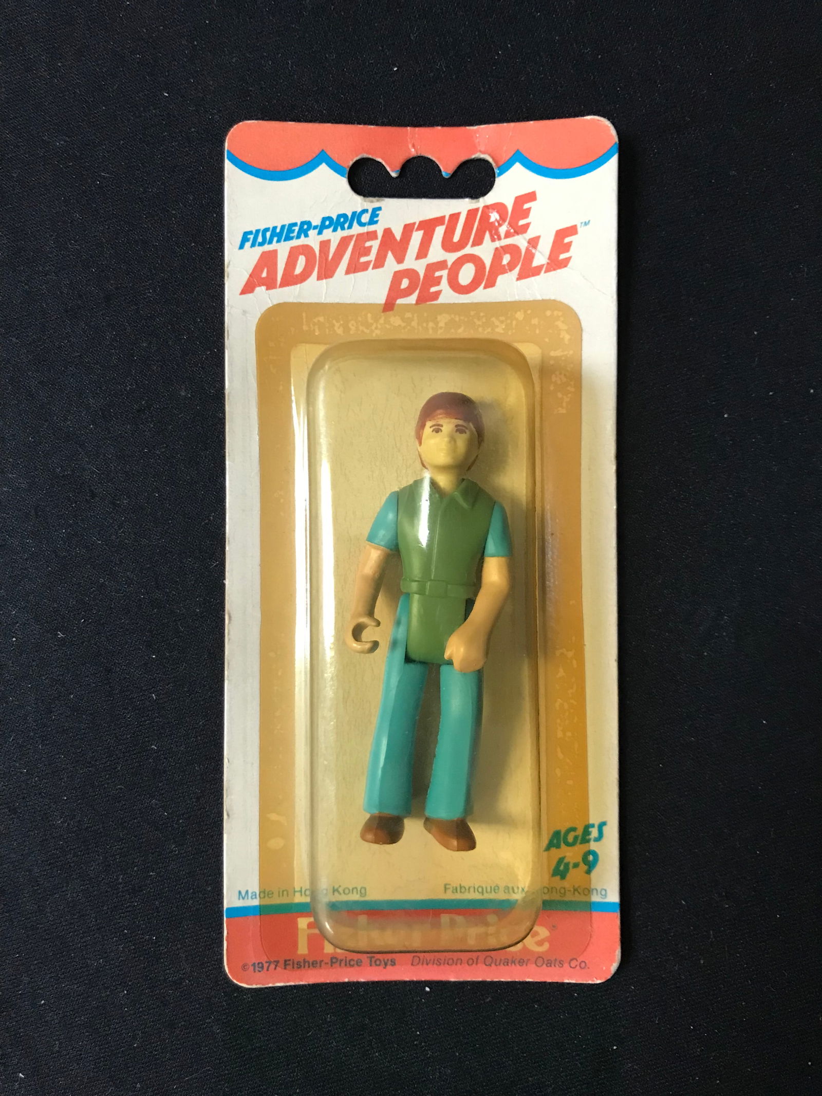 1977 UNOPENED FISHER PRICE ADVENTURE PEOPLE ACTION FIGURE - MAN (1 of 1)